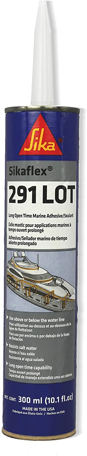 SIKA SIKAFLEX 291 LOT SLOW  CURE WHITE 10.3 OZ. 300 ML(Pack of 2)