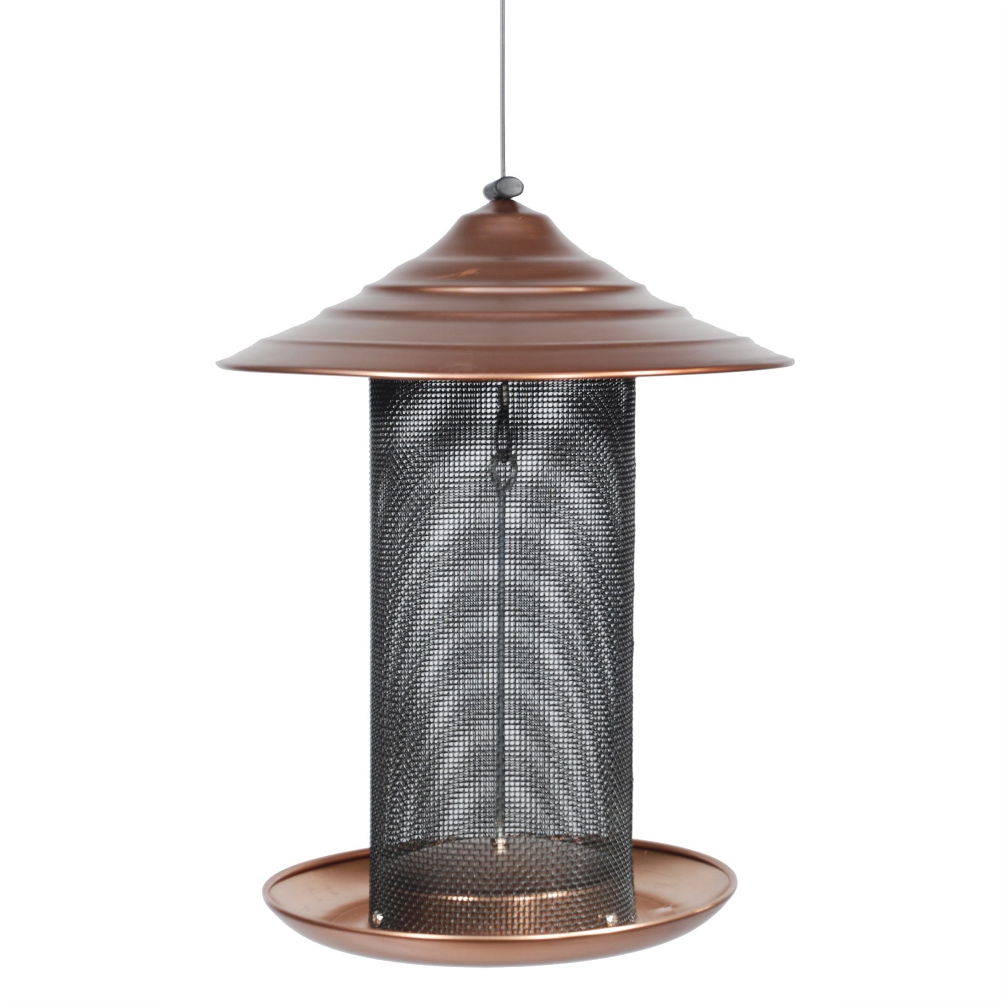 Brushed Copper Nyjer Feeder