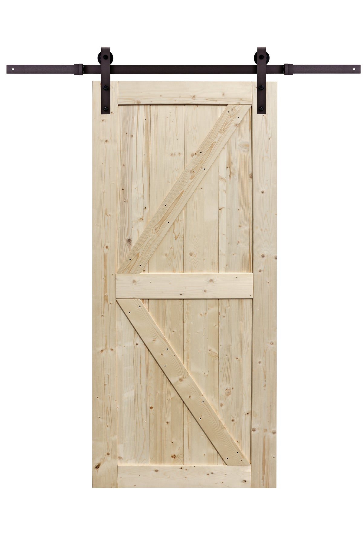 Artisan Sliding Door 36 Kit, Unfinished With Sliding Door Hardware