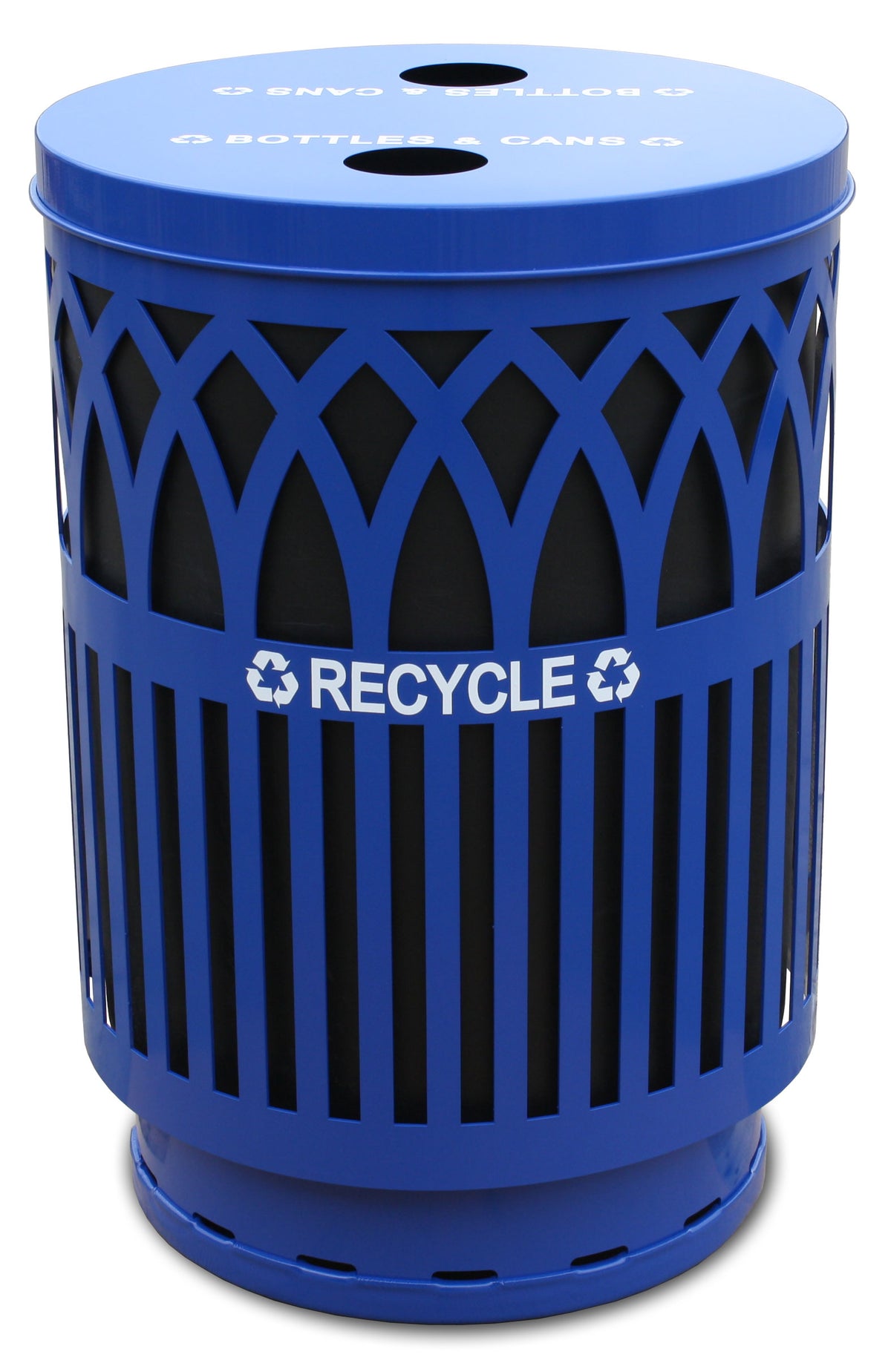 Covr40P-Ftr-Bl-Vv Ergode Covington Recycling Receptacle - Stylish And Durable Solution For Easy Recycling In Various Environment