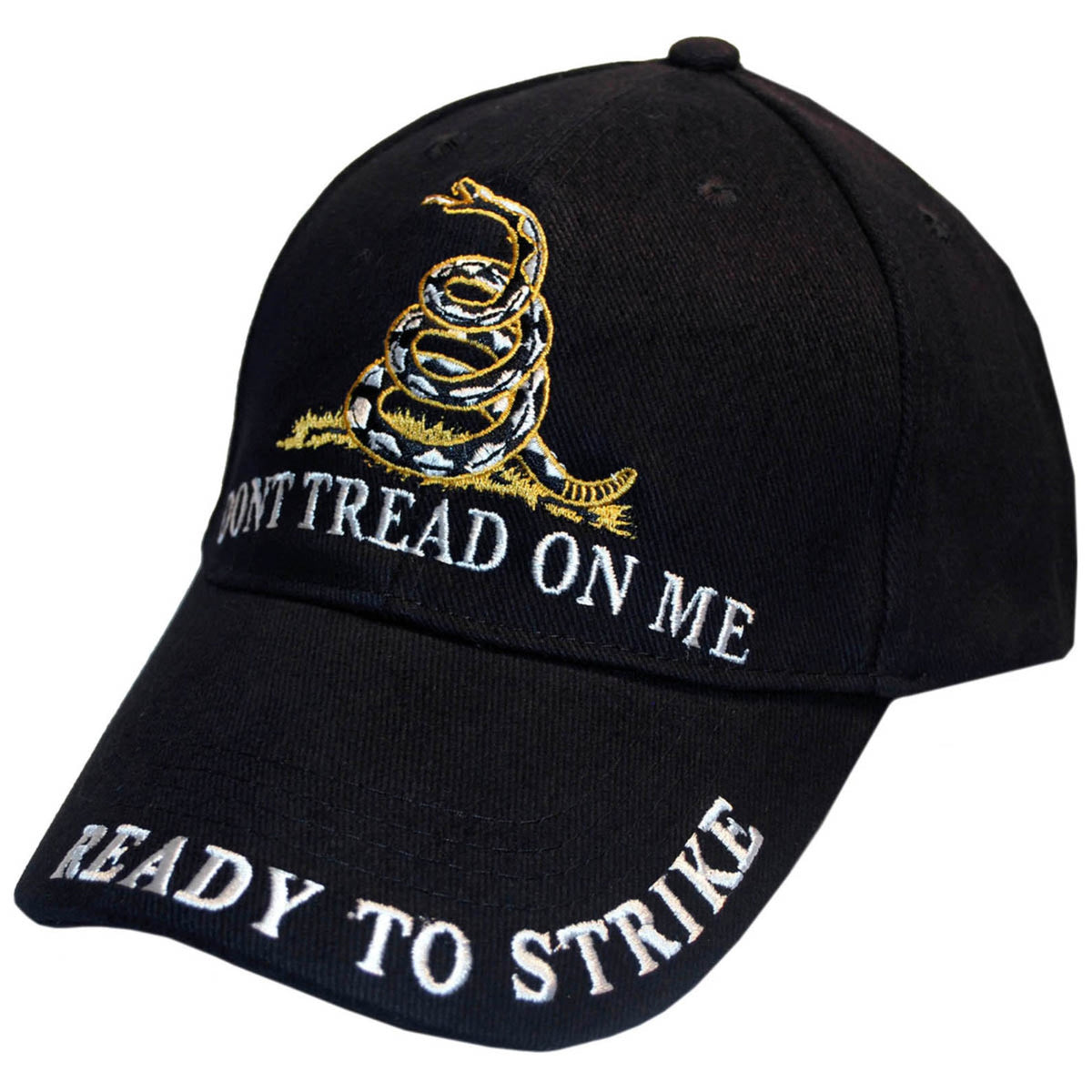 Don'T Tread On Me Cap Black