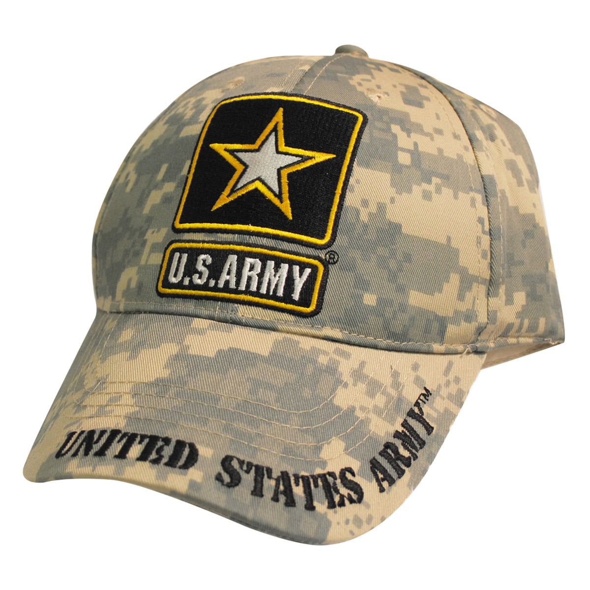 Us Army Logo Cap Digital Camo