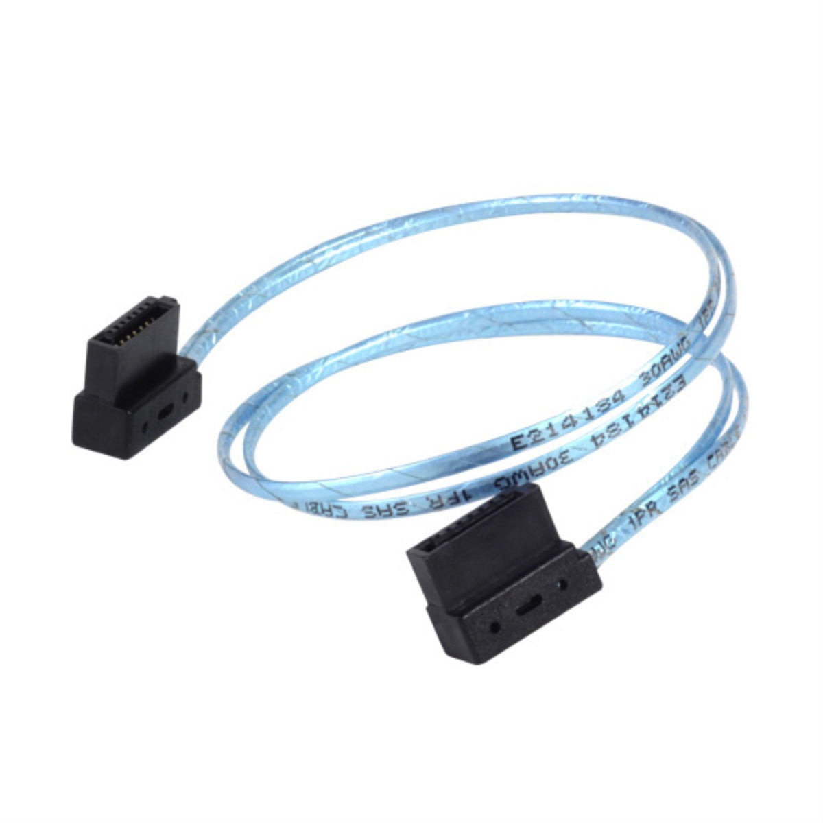 Low Profile Sata 6G Cable, 300Mm, Black