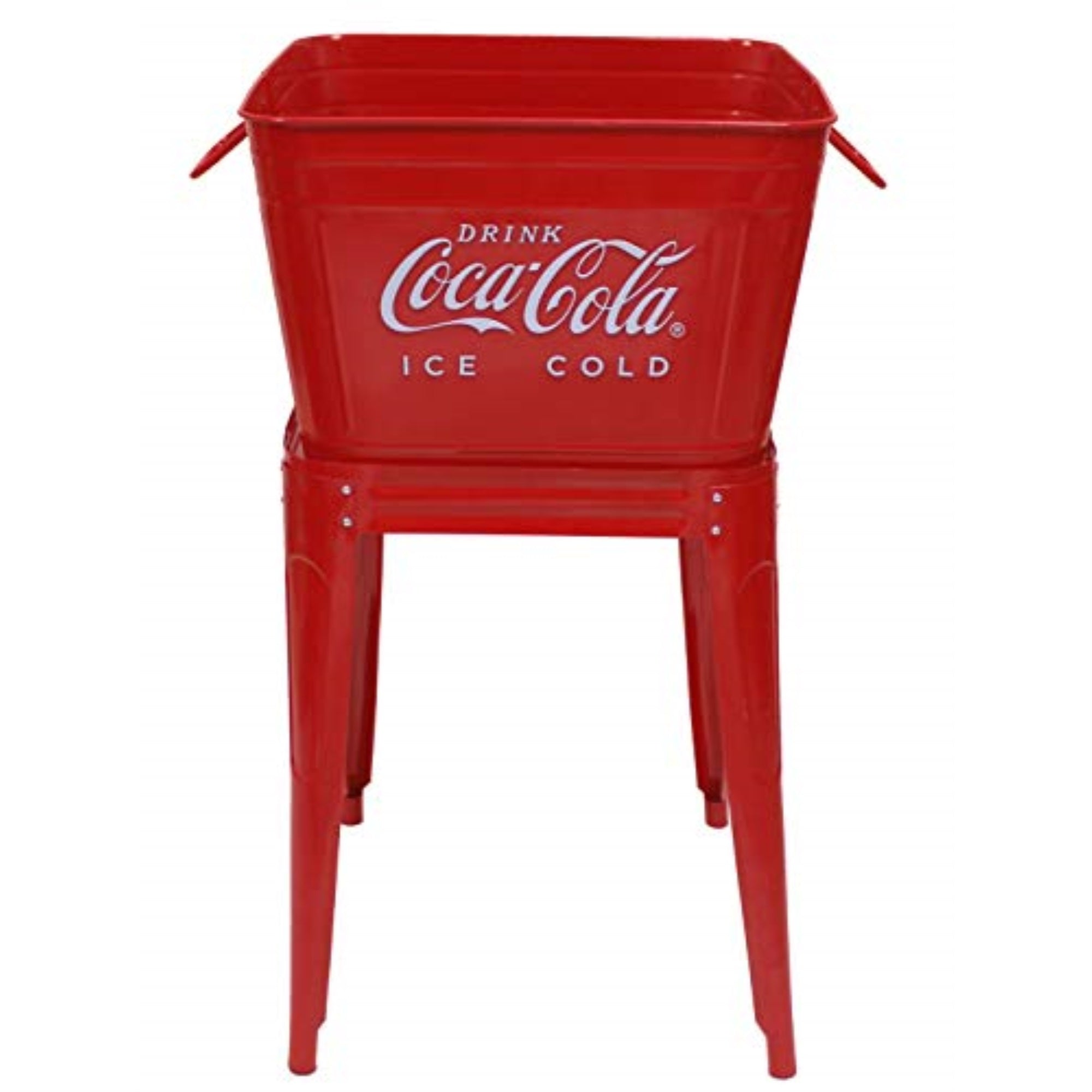Coke Wash Tub 42QT W/STND RED