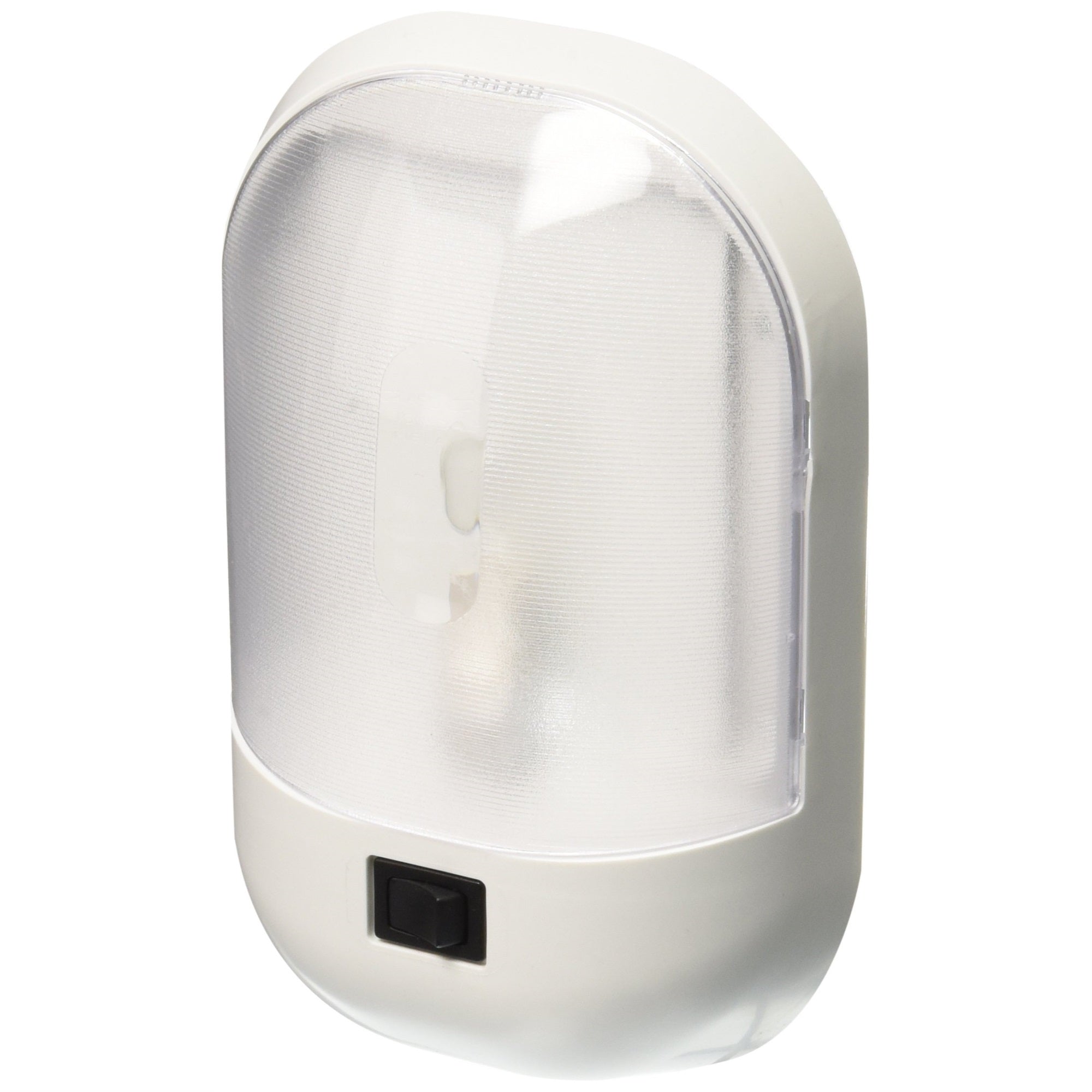 Fasteners Unlimited (001-901XPB) White Interior Single Dome Light with Rocker Switch