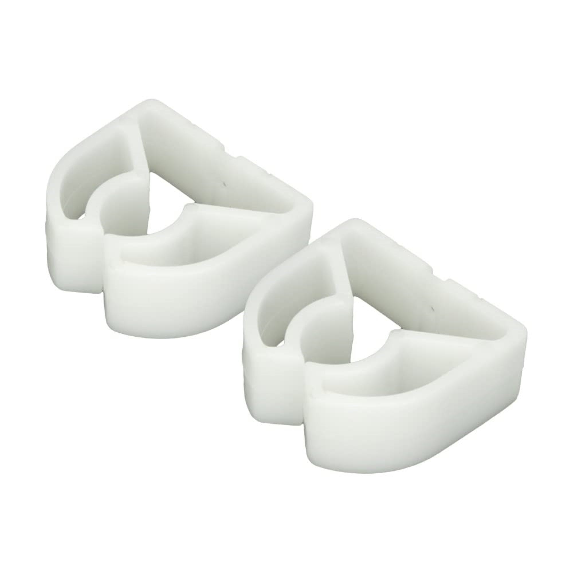 Fasteners Unlimited (89-216 Plastic Clamp For Command Fan/Bunk, (Pack Of 2)