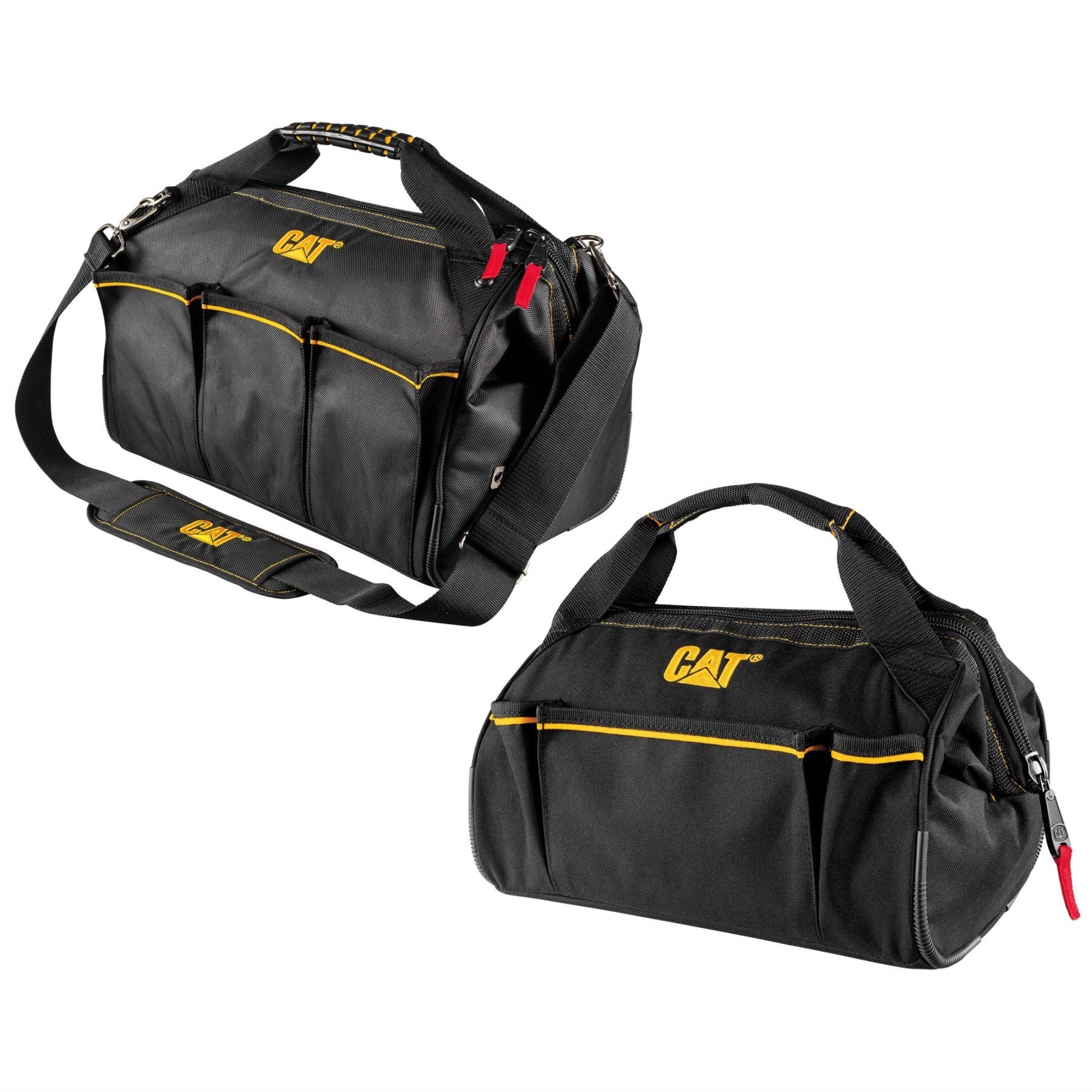 Cat 2 Piece Widemouth Tool Bag Set 13 In. And 16 In. 1200D Polyester - 240160