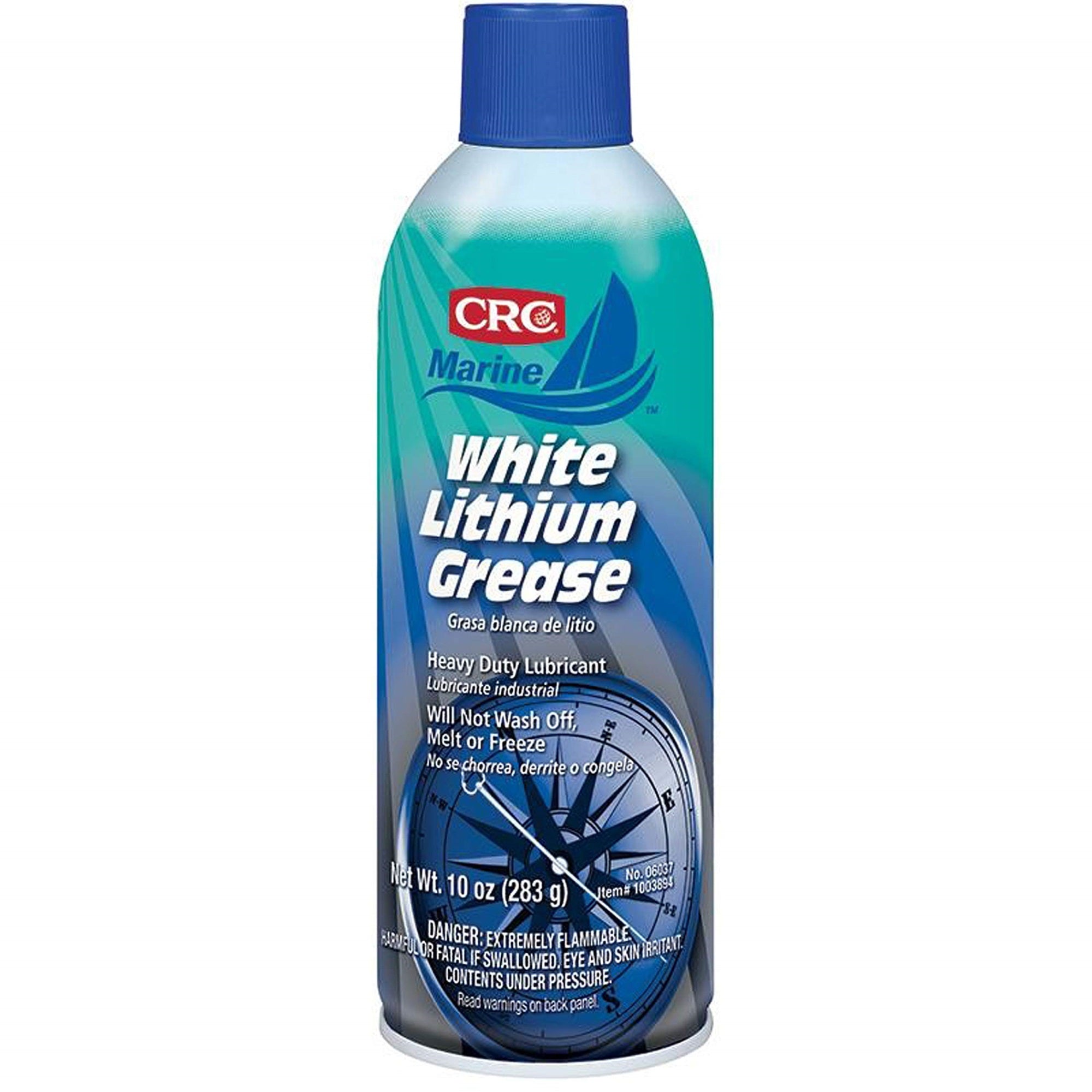 Crc Marine White Lithium Grease, 10 Oz (284 Gms)