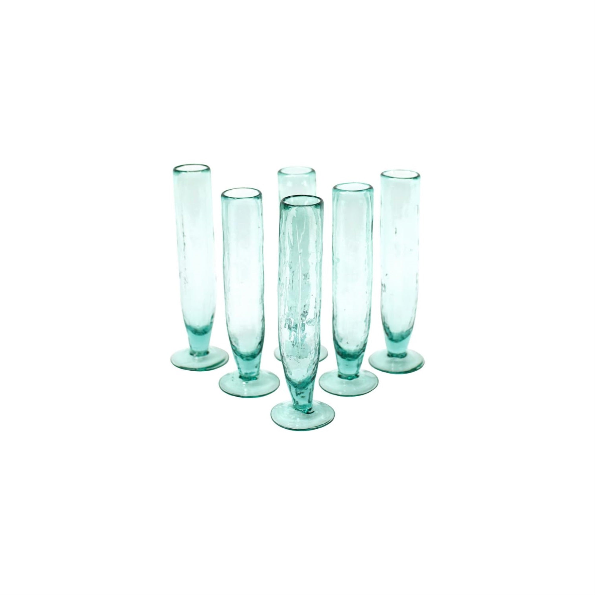 Tall Recycled Champagne Flute