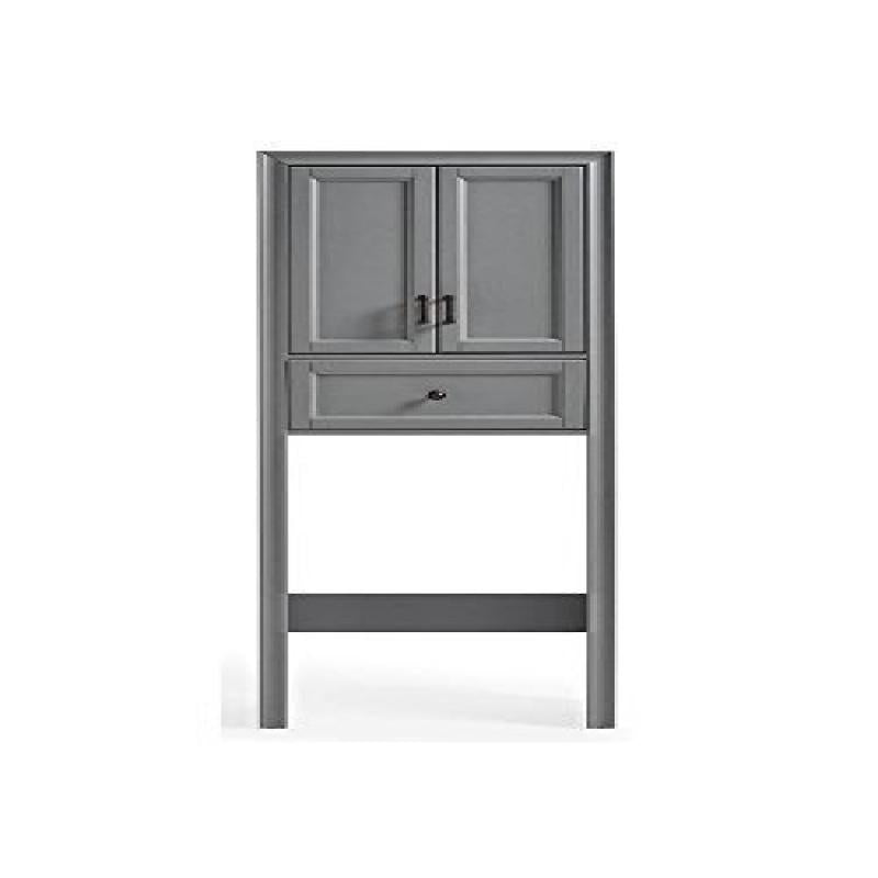 TARA SPACE SAVER CABINET IN VINTAGE GREY