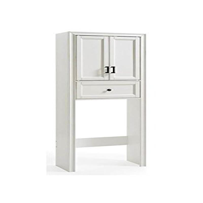 TARA SPACE SAVER CABINET IN VINTAGE WHITE