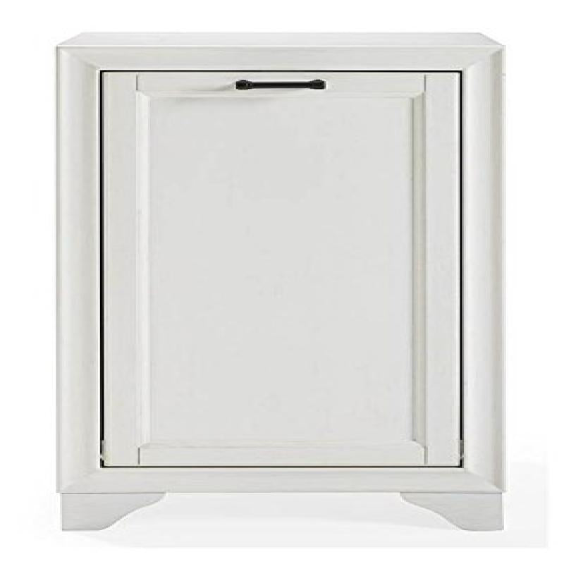 TARA LINEN HAMPER IN VINTAGE WHITE