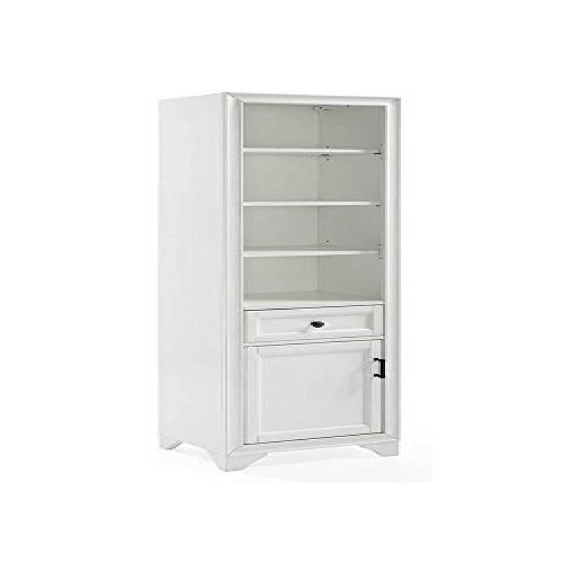 TARA LINEN CABINET IN VINTAGE WHITE