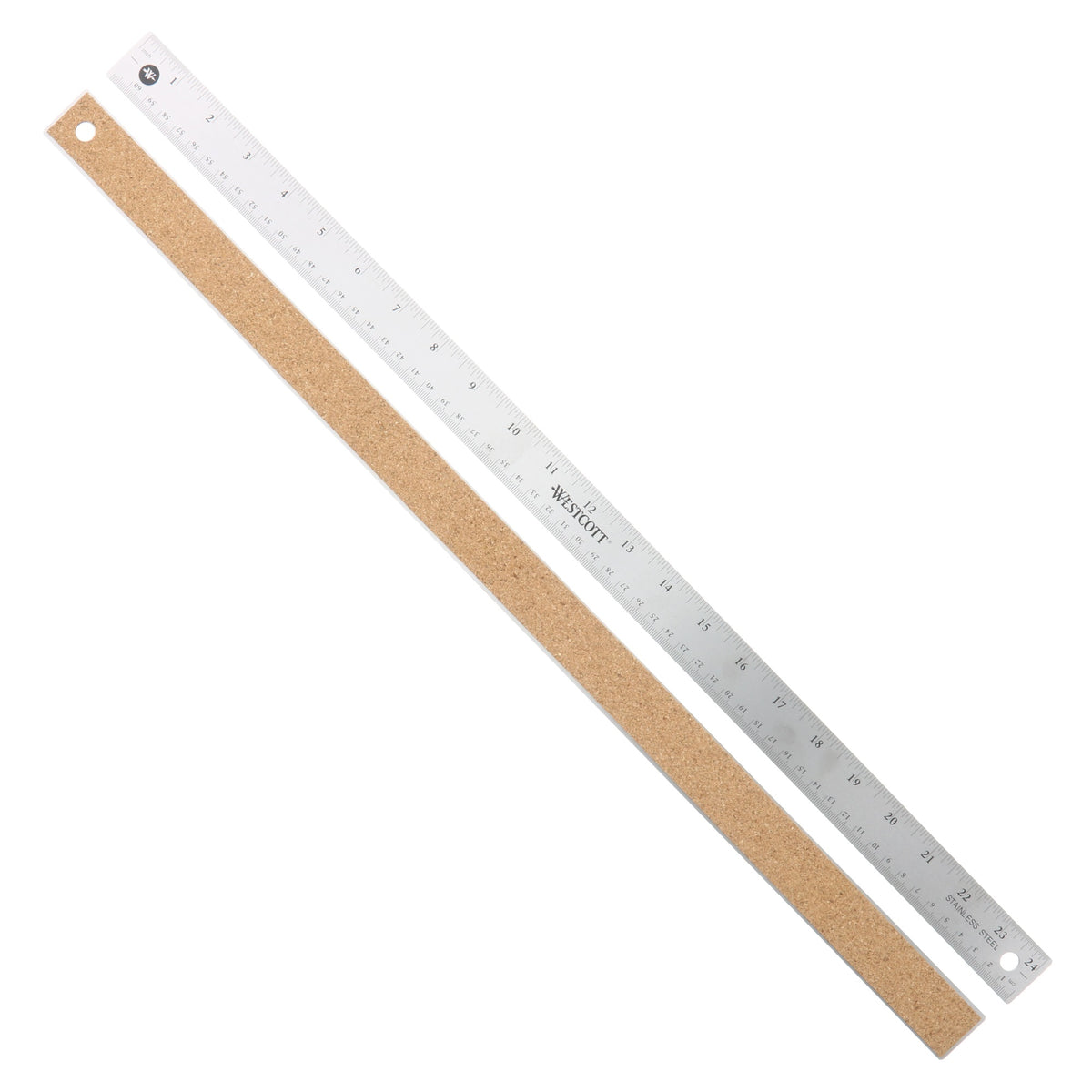 C-Thru Flexible Stainless Steel Ruler, 24