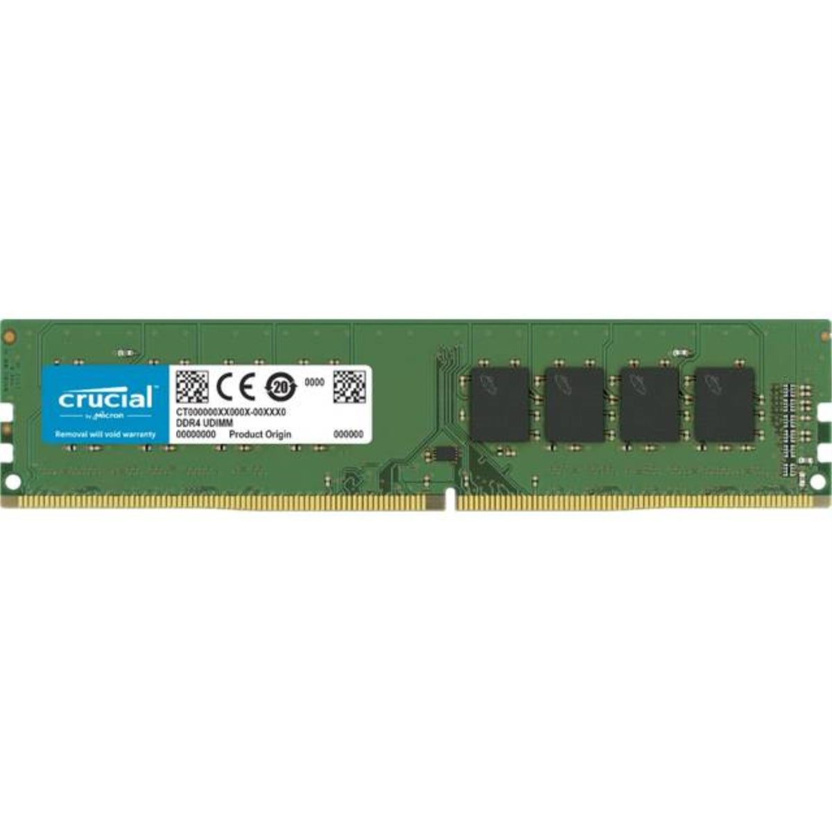 Crucial Ddr4-3200 8Gb/1Gx64 Cl22 Desktop Memory
