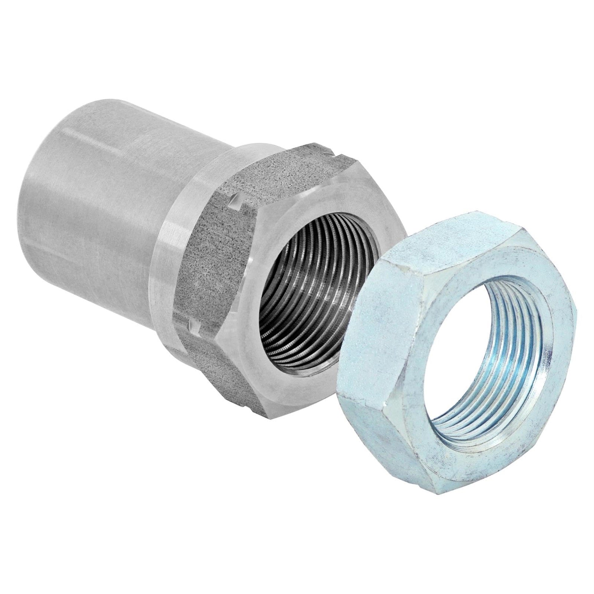 Currie Enterprises 1.25'-12 Threaded Bung With Jam Nut - Lh Thread