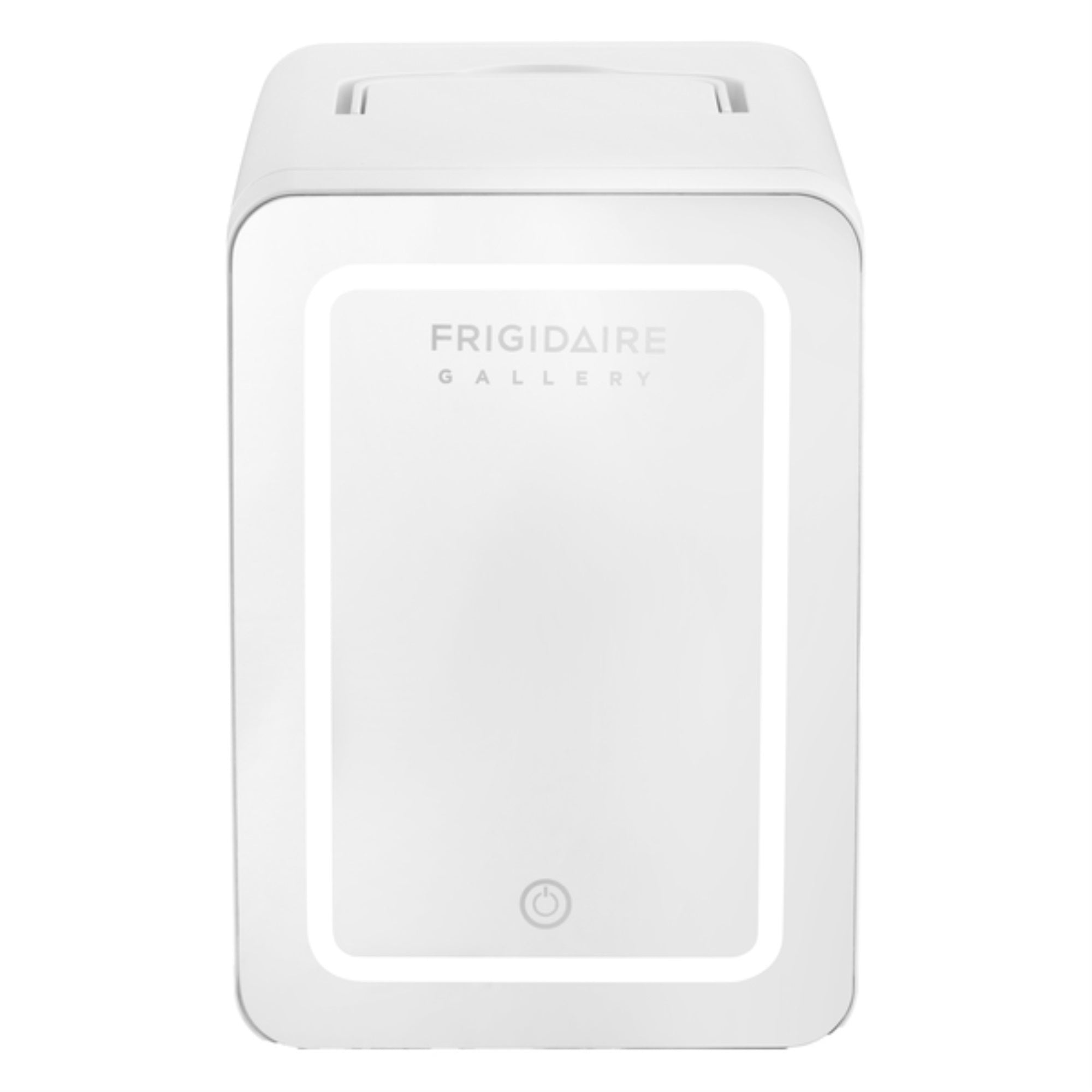 Frigidaire Gallery EFMIS209-WHITE 9-Can Lighted Mirror Beauty Fridge, White