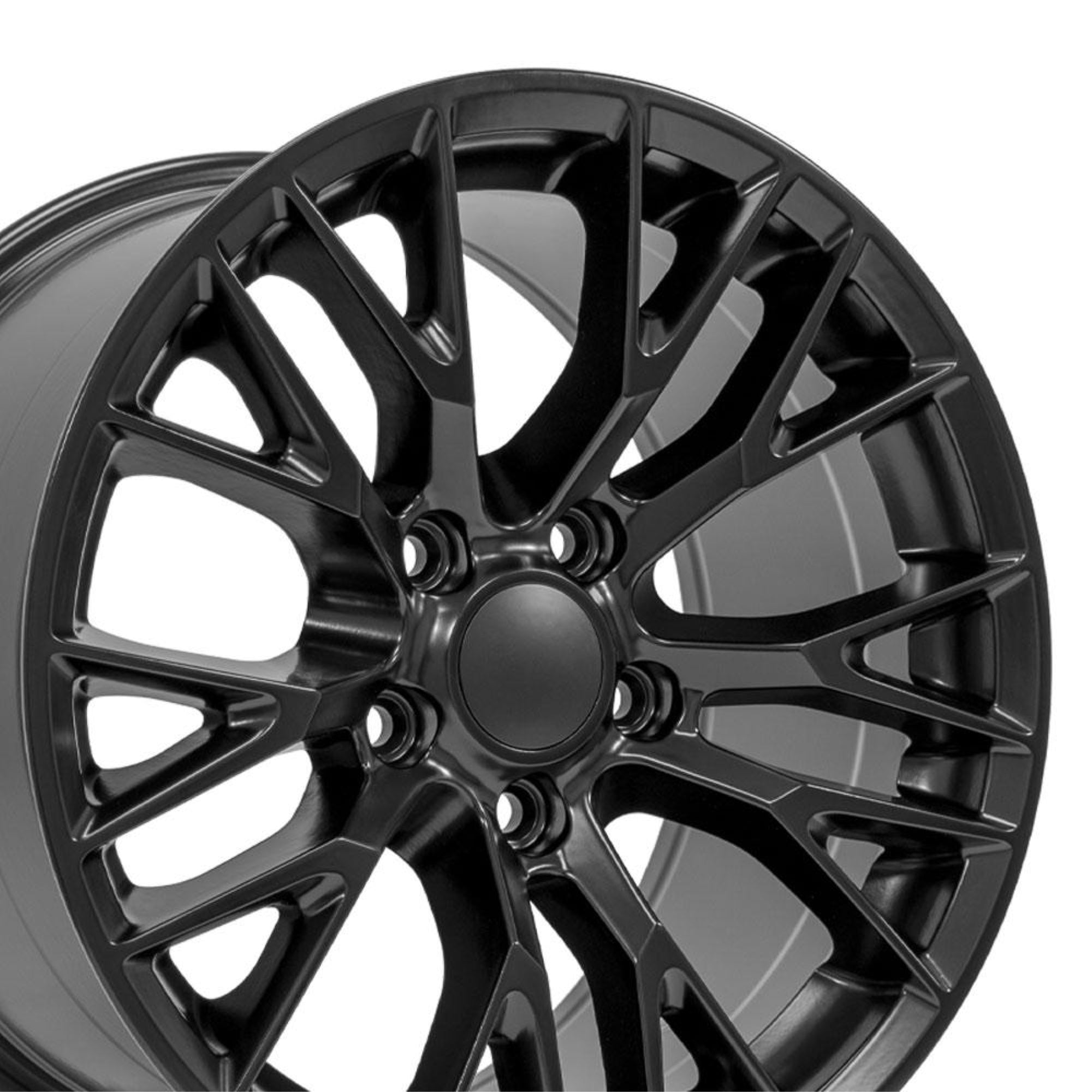 17″ Replica CV22 fits Chevrolet Corvette C7 Z06 17x9.5 Black