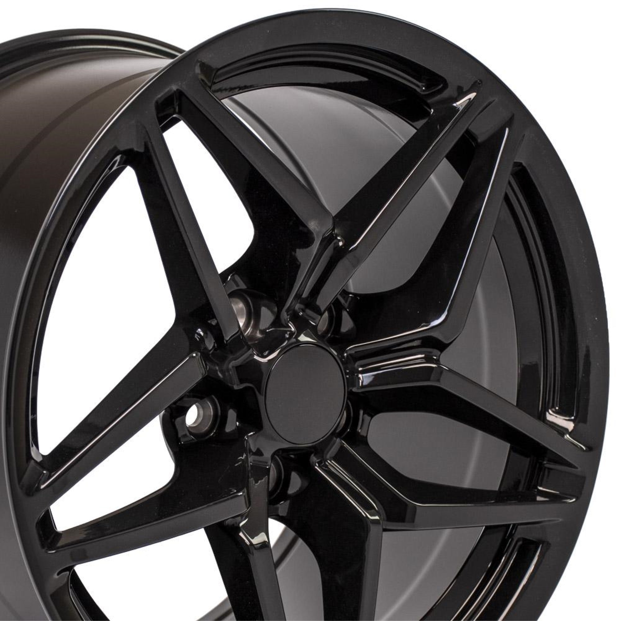 18″ Replica CV31 fits Chevrolet Corvette C7 ZR1 18x10.5 Black