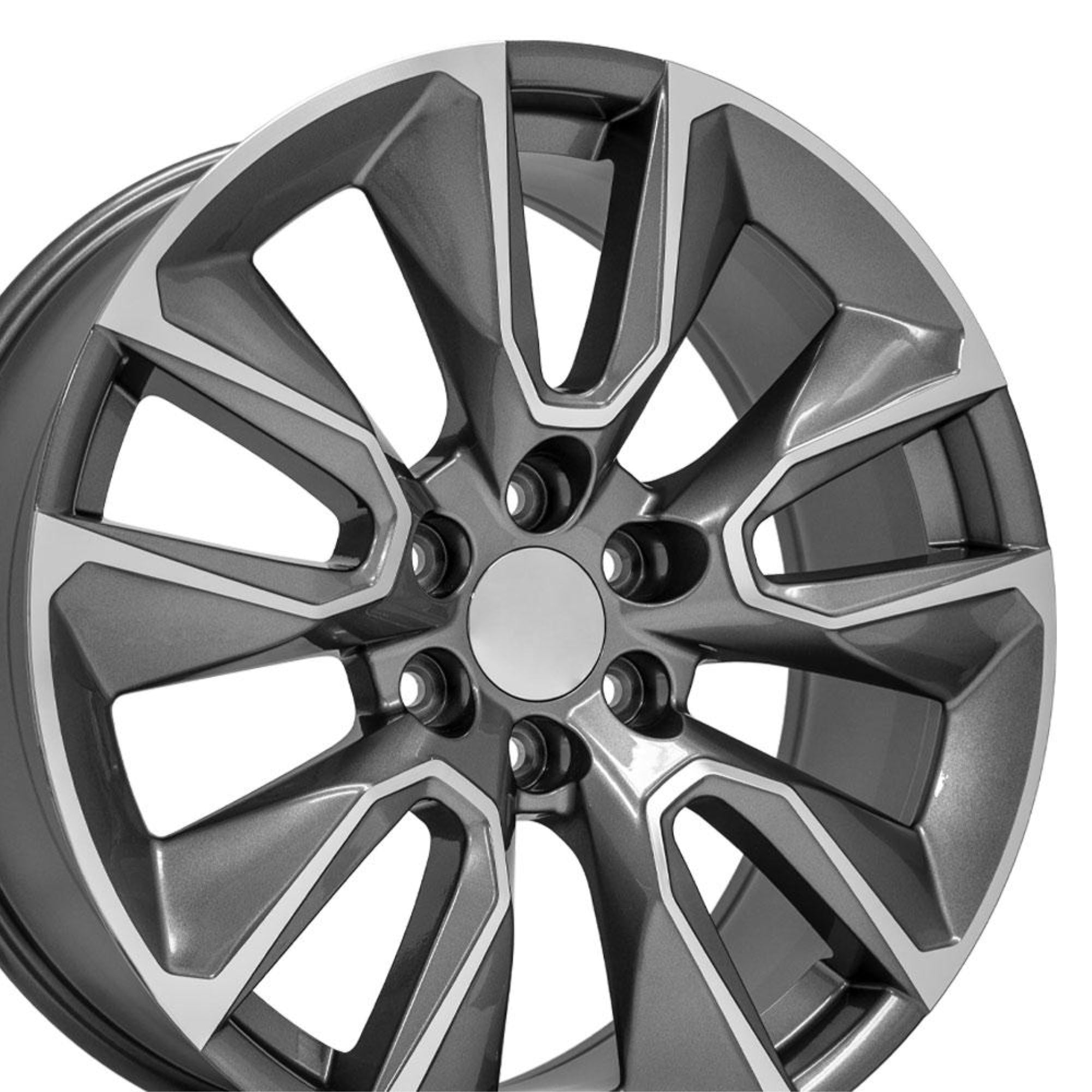 22″ Replica CV32 fits Chevrolet Silverado 1500 22x9 Gunmetal