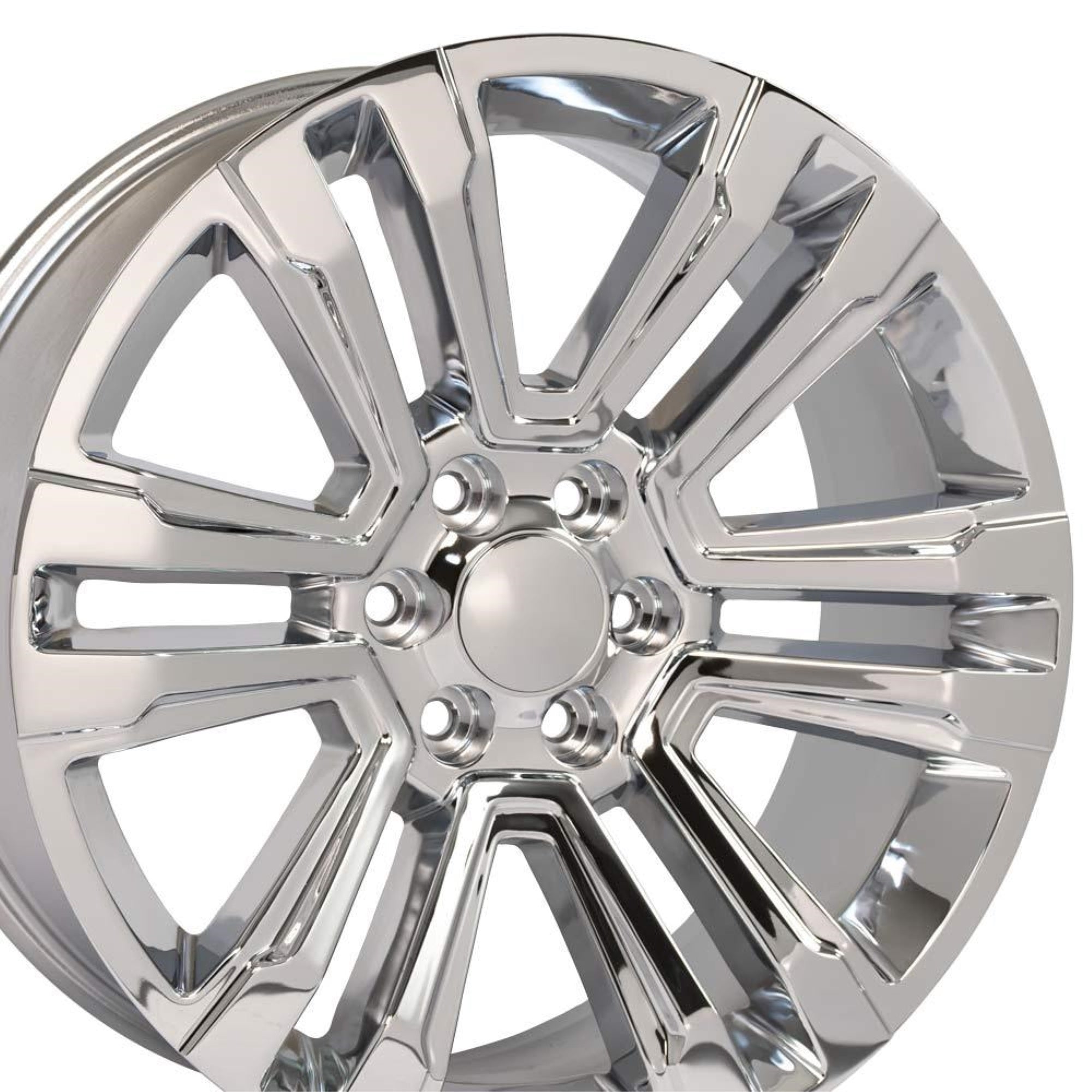 22″ Replica CV44 fits GMC Yukon 22x9 Chrome