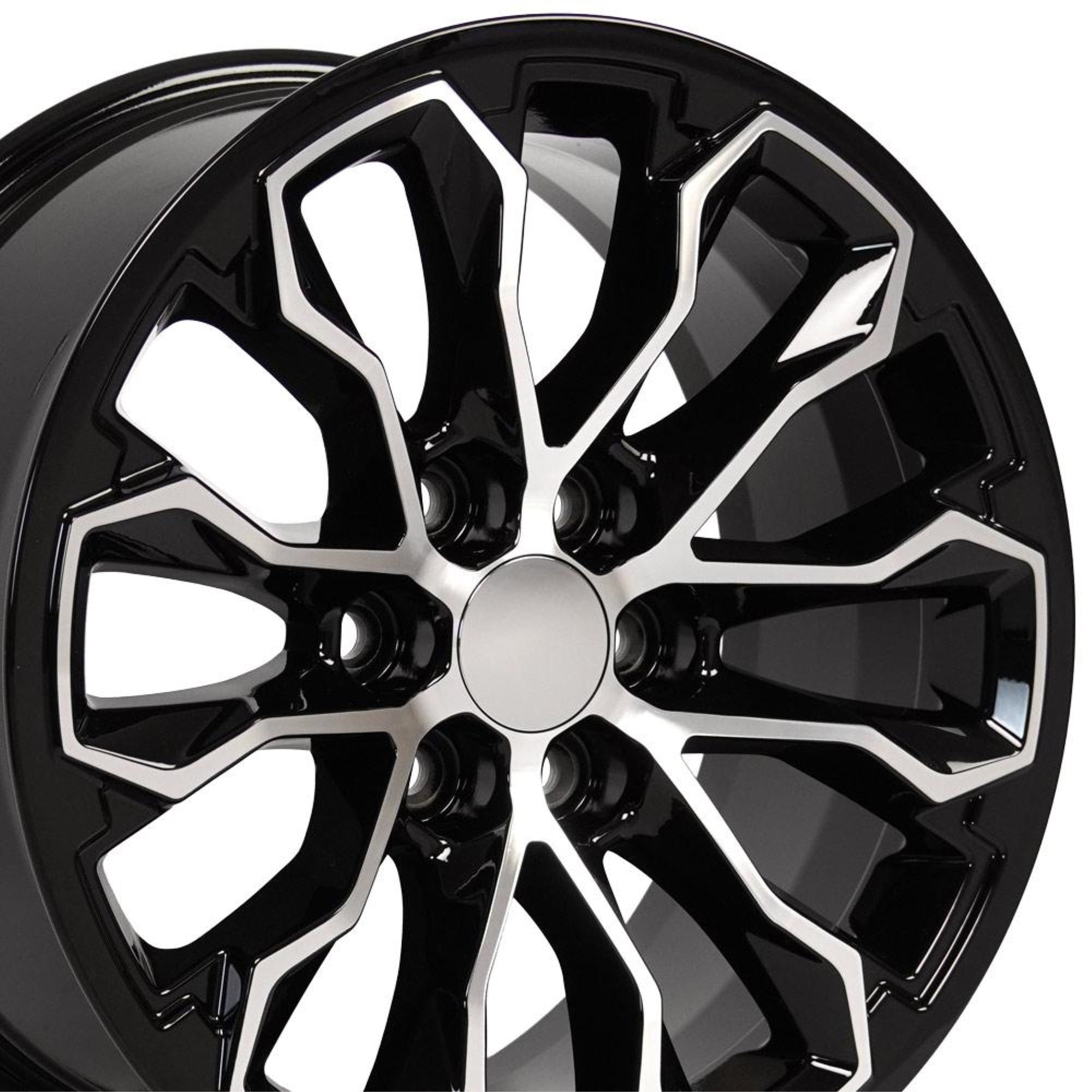 17″ Replica CV54 fits Chevrolet Colorado ZR2 17x8 Black Machined