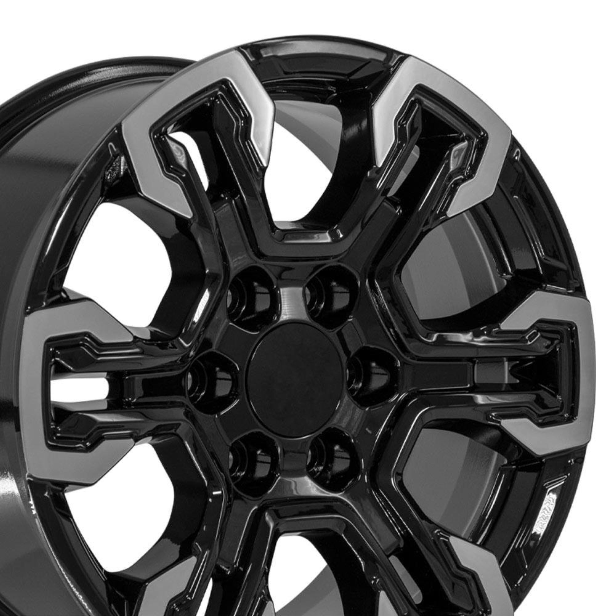 18″ Replica CV65 fits Chevrolet Silverado 18x8.5 Gloss Black