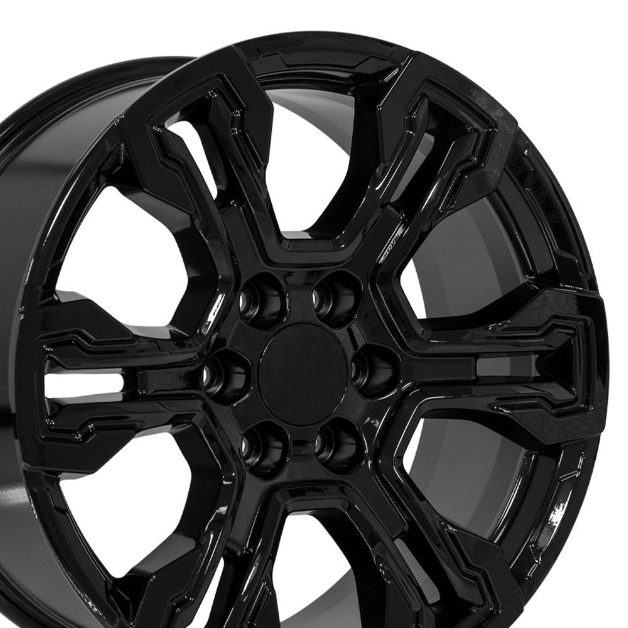 20″ Replica CV65 fits Chevrolet Silverado 20x9 Gloss Black
