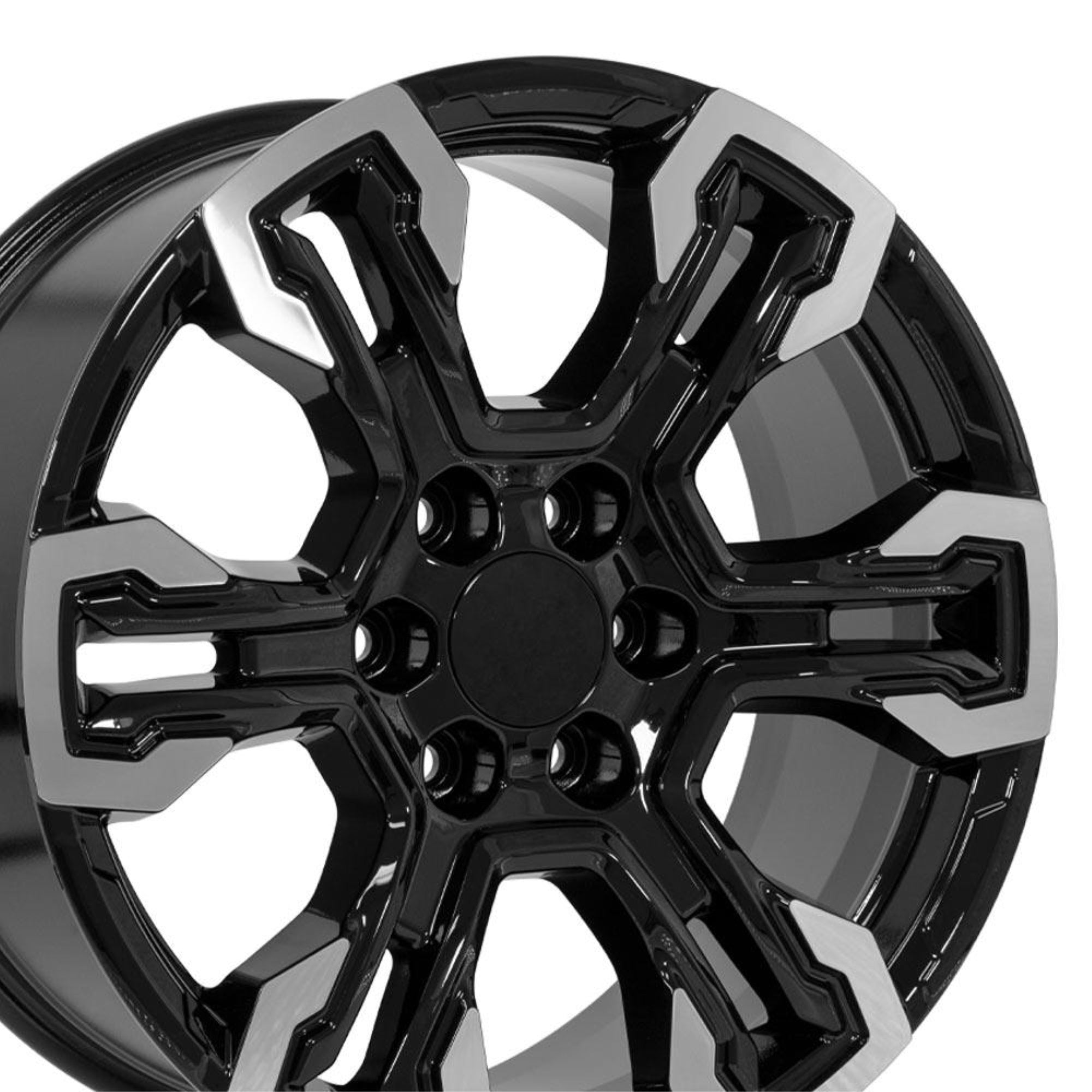 20″ Replica CV65 fits Chevrolet Silverado 20x9 Gloss Black