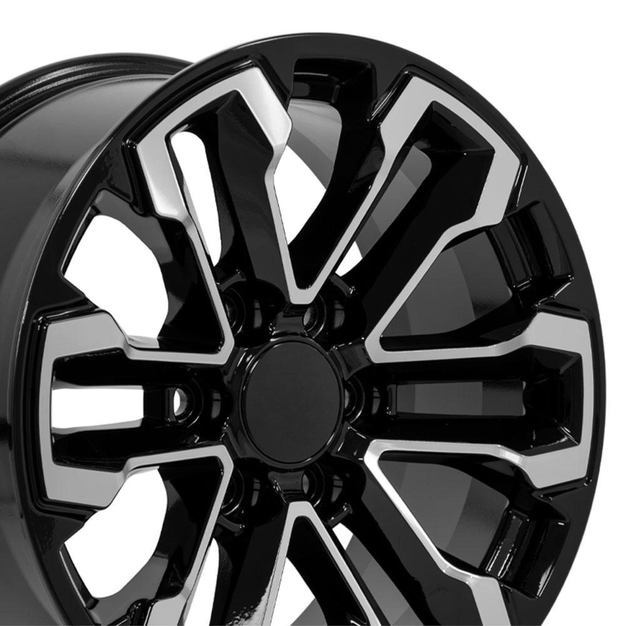 18″ Replica CV69 fits Chevrolet Silverado 18x8.5 Gloss Black
