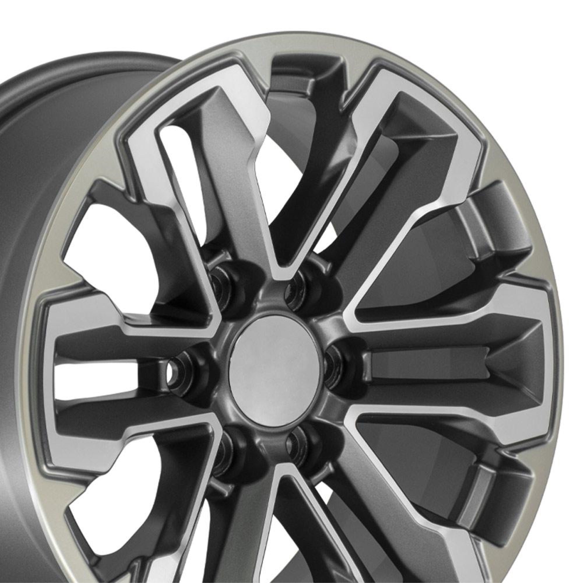 18″ Replica CV69 fits Chevrolet Silverado 18x8.5 Gunmetal