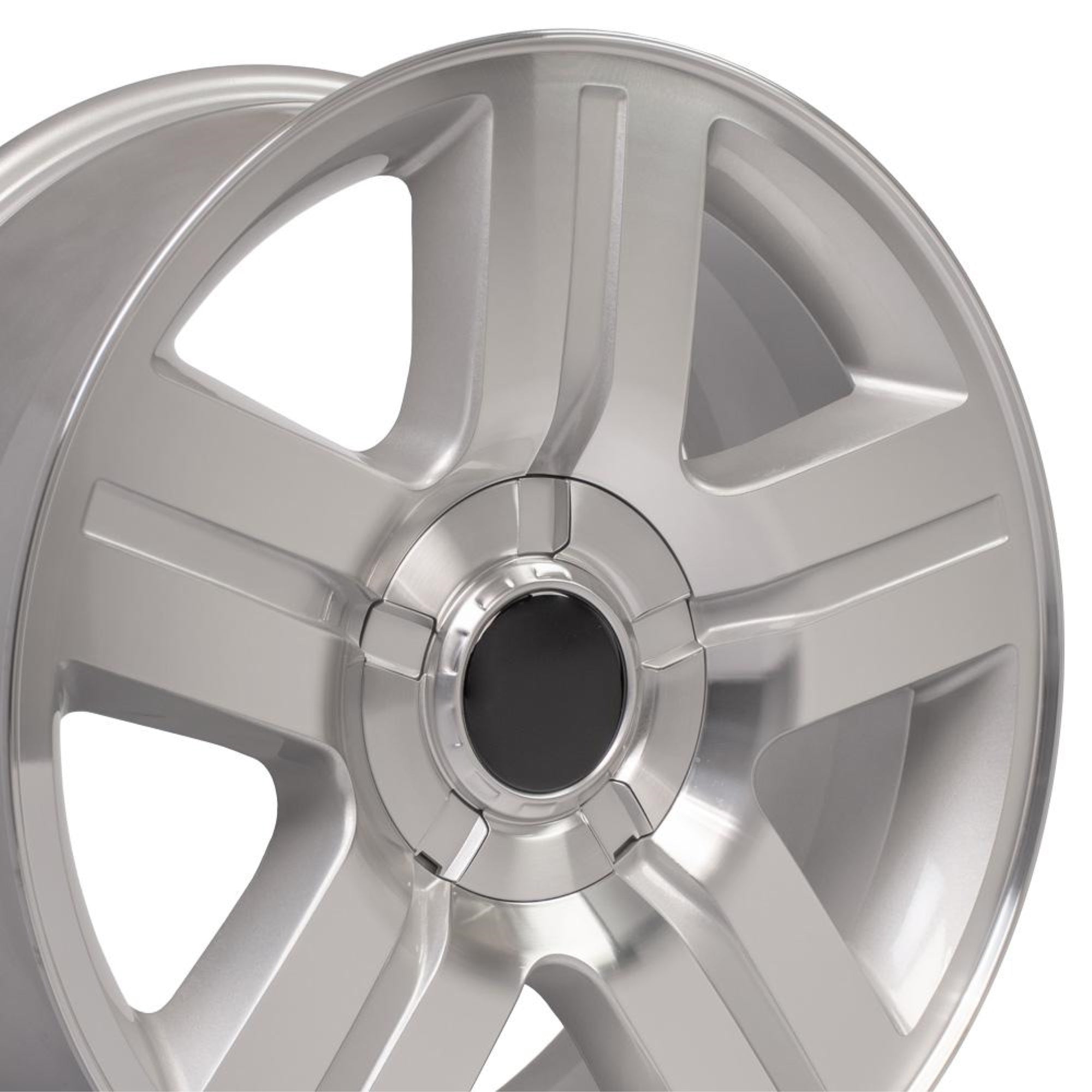 20″ Replica CV84 fits Chevrolet Silverado 20x8.5 Silver