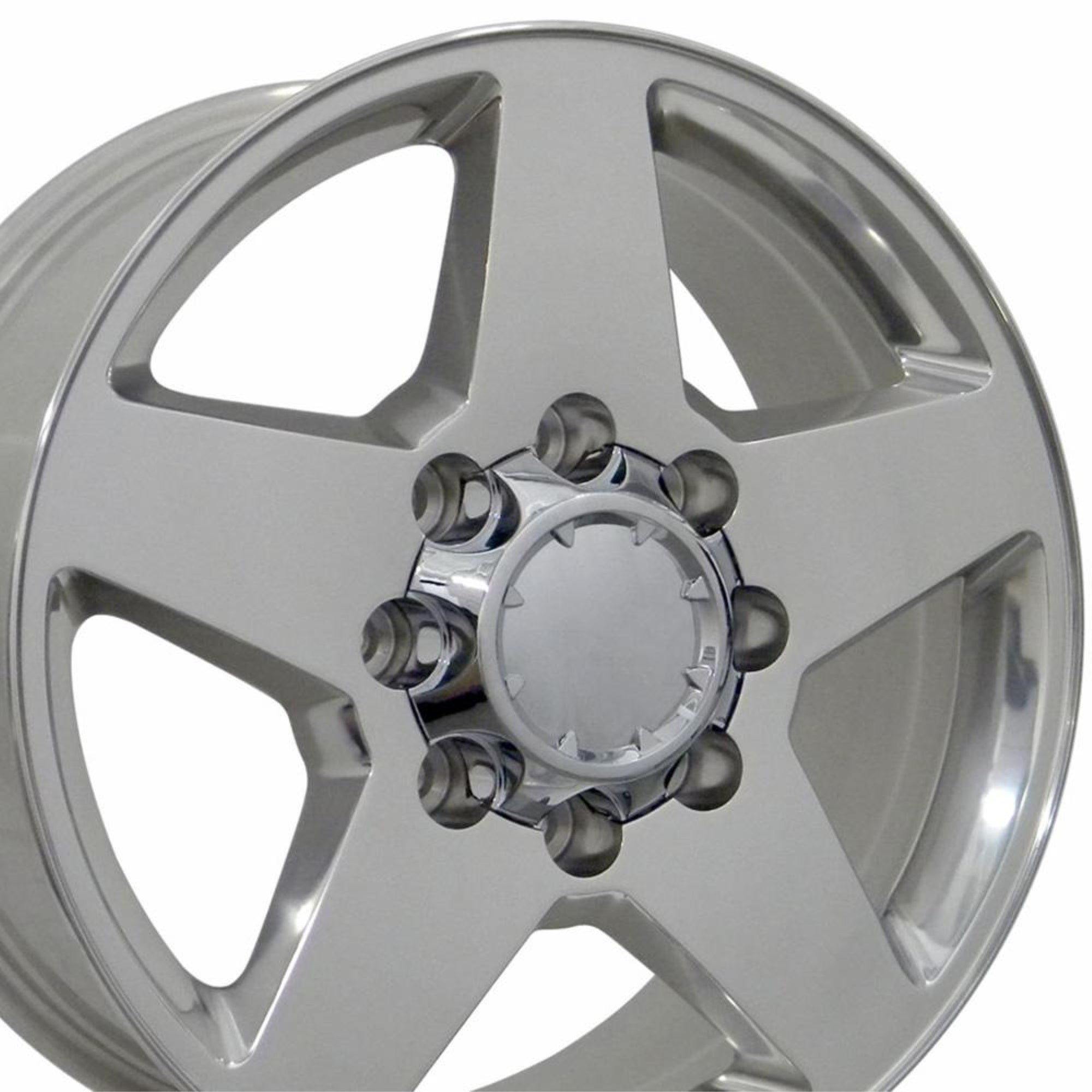 20″ Replica CV91B fits Chevy Silverado 20x8.5 Polished