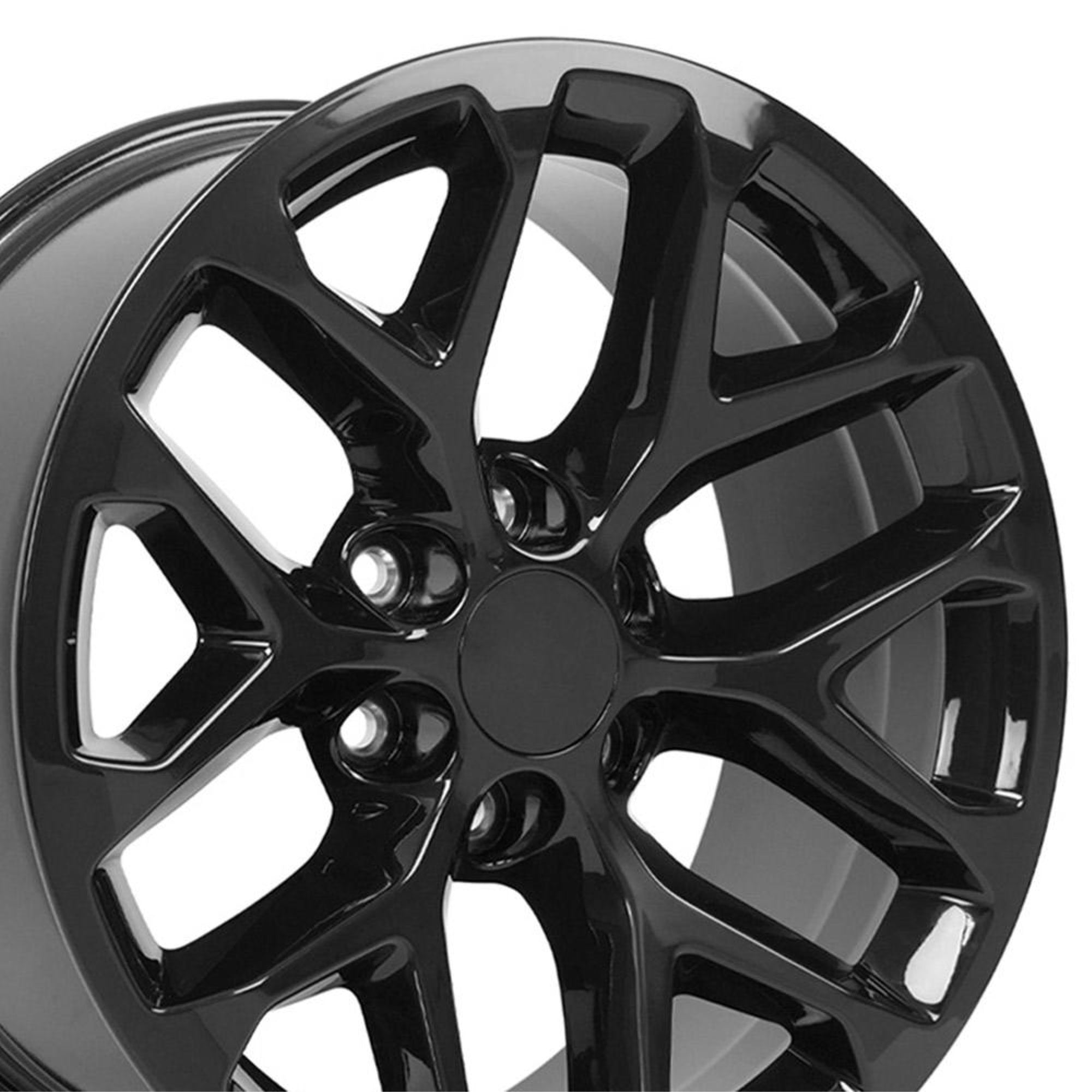 20″ Replica CV98B fits Chevy Silverado 20x9 Black