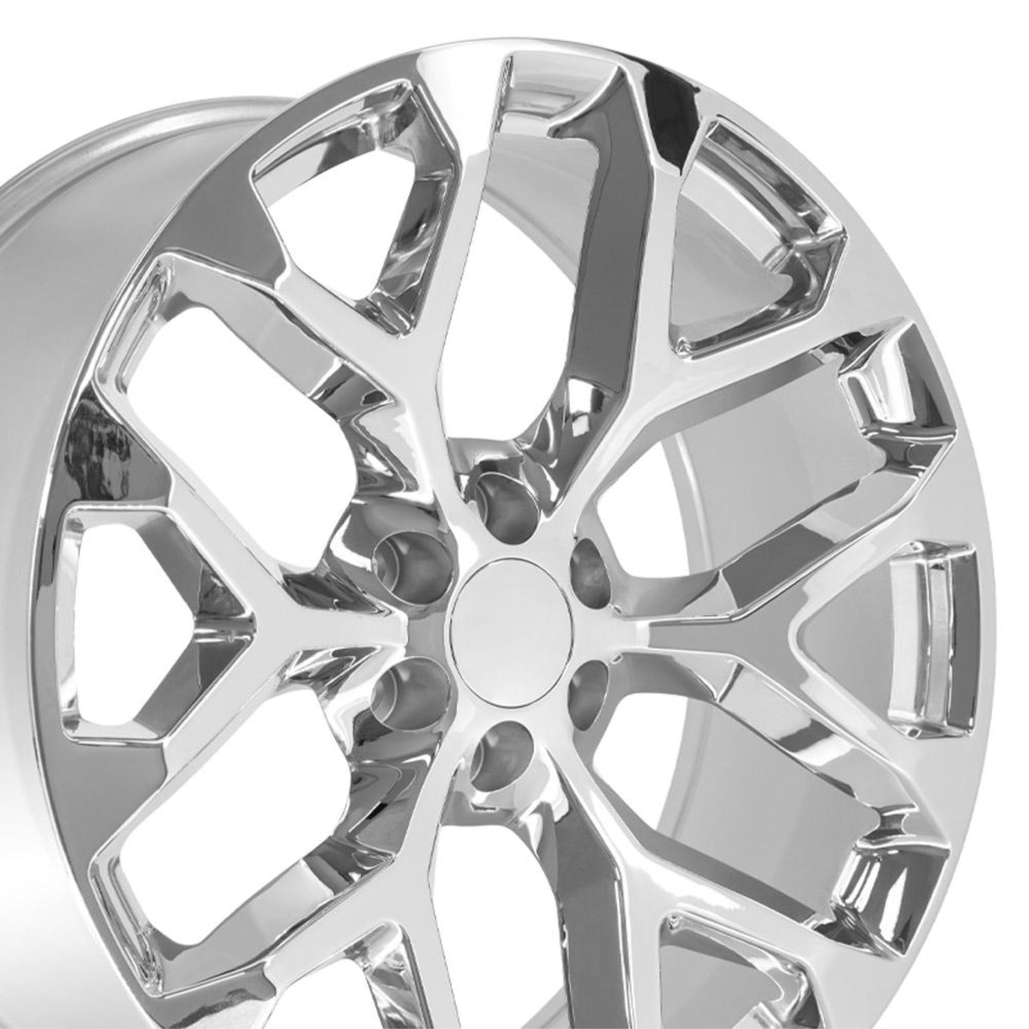 24″ Replica CV98B fits Chevy Silverado 24x10 Chrome
