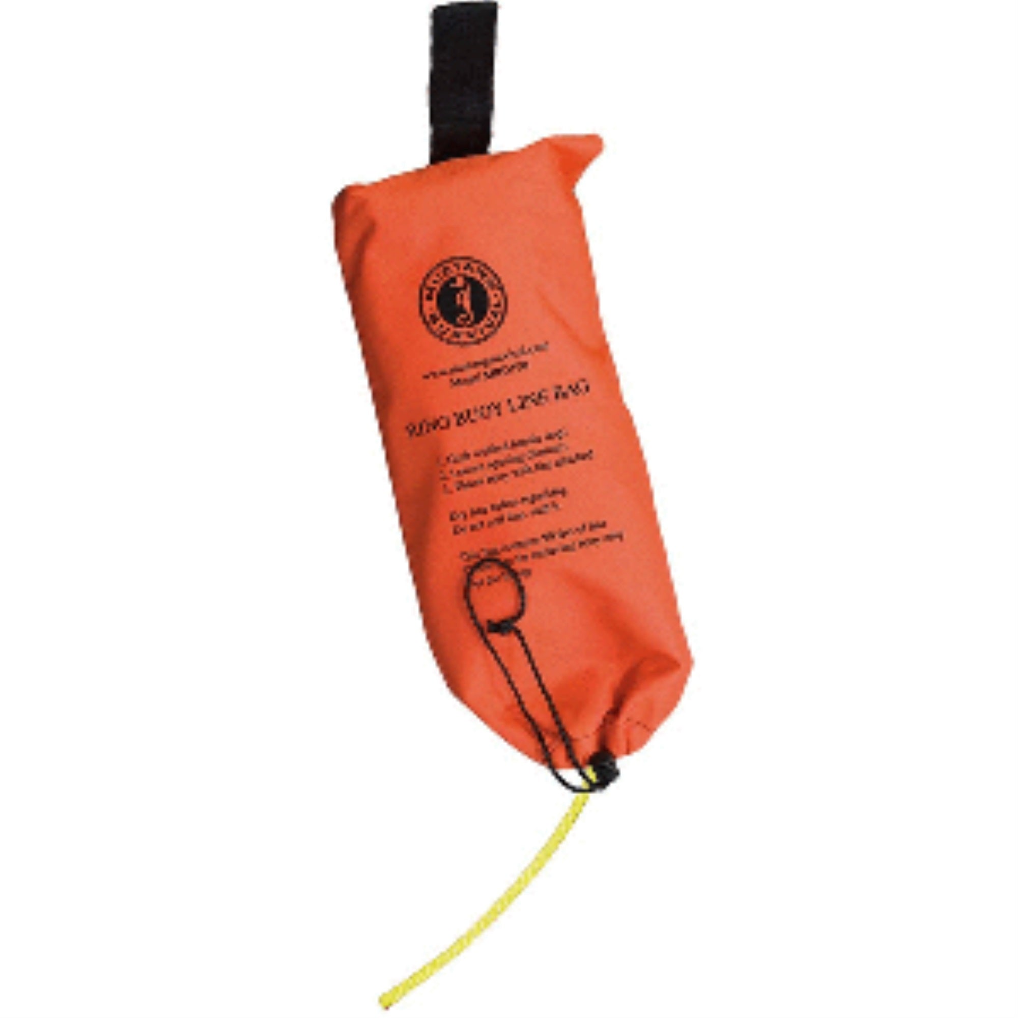 Mustang 90' Ring Buoy Line With Throw Bag