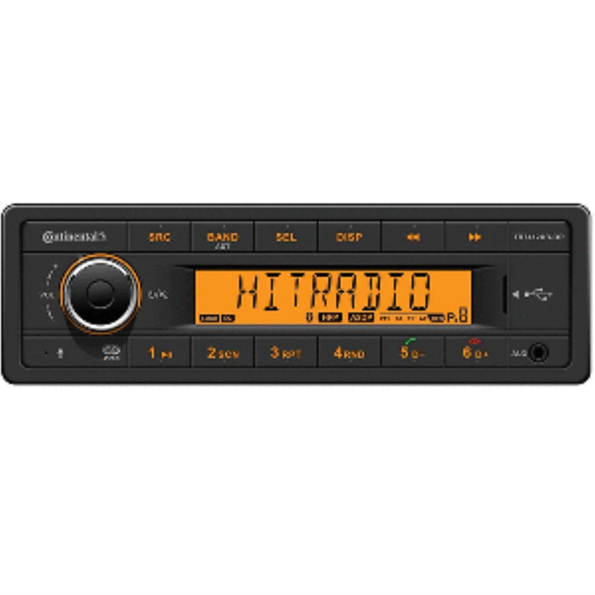 Continental Stereo W/Am/Fm/Bt/Usb - Harness Included - 12V