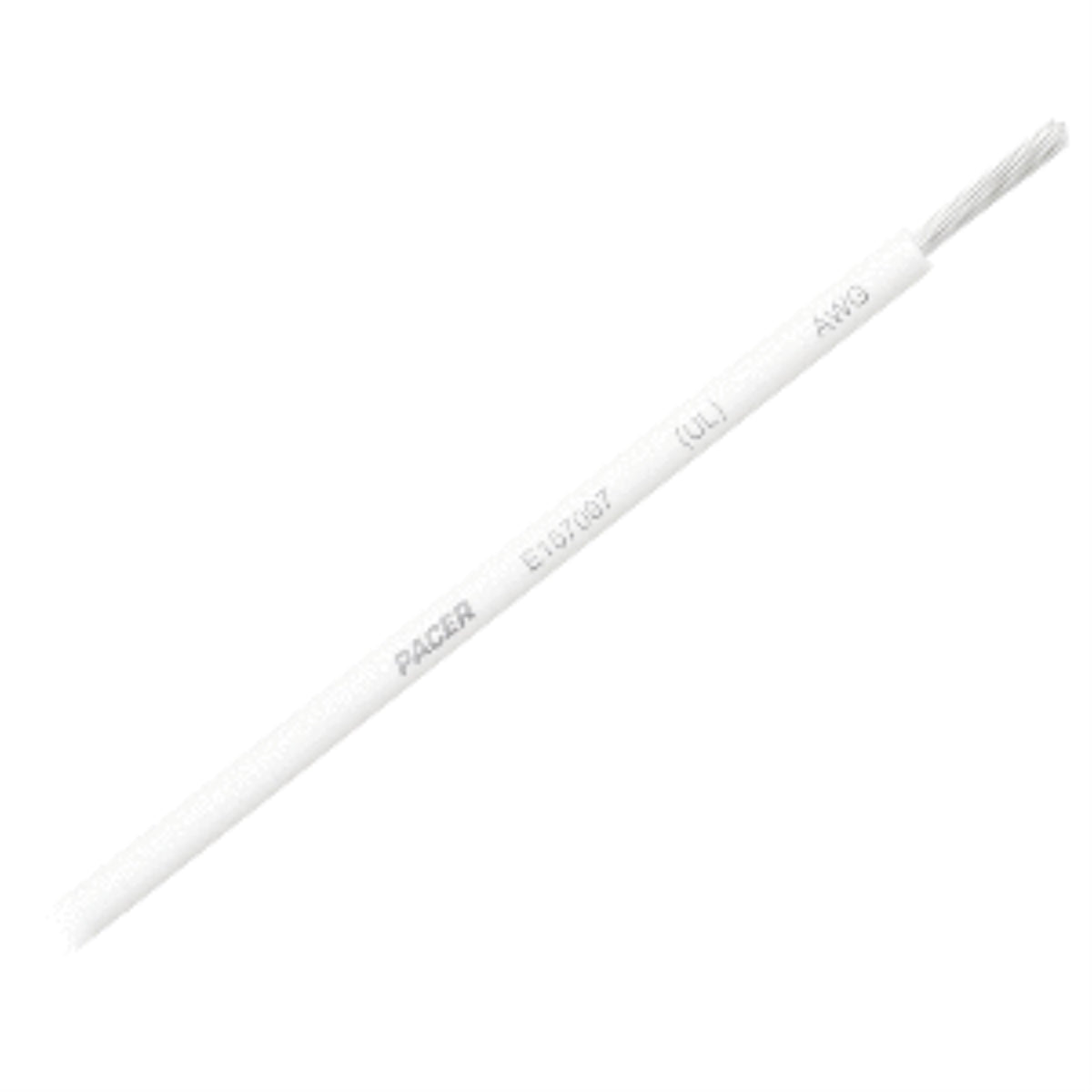 Pacer White 25' 12 Awg Primary Wire