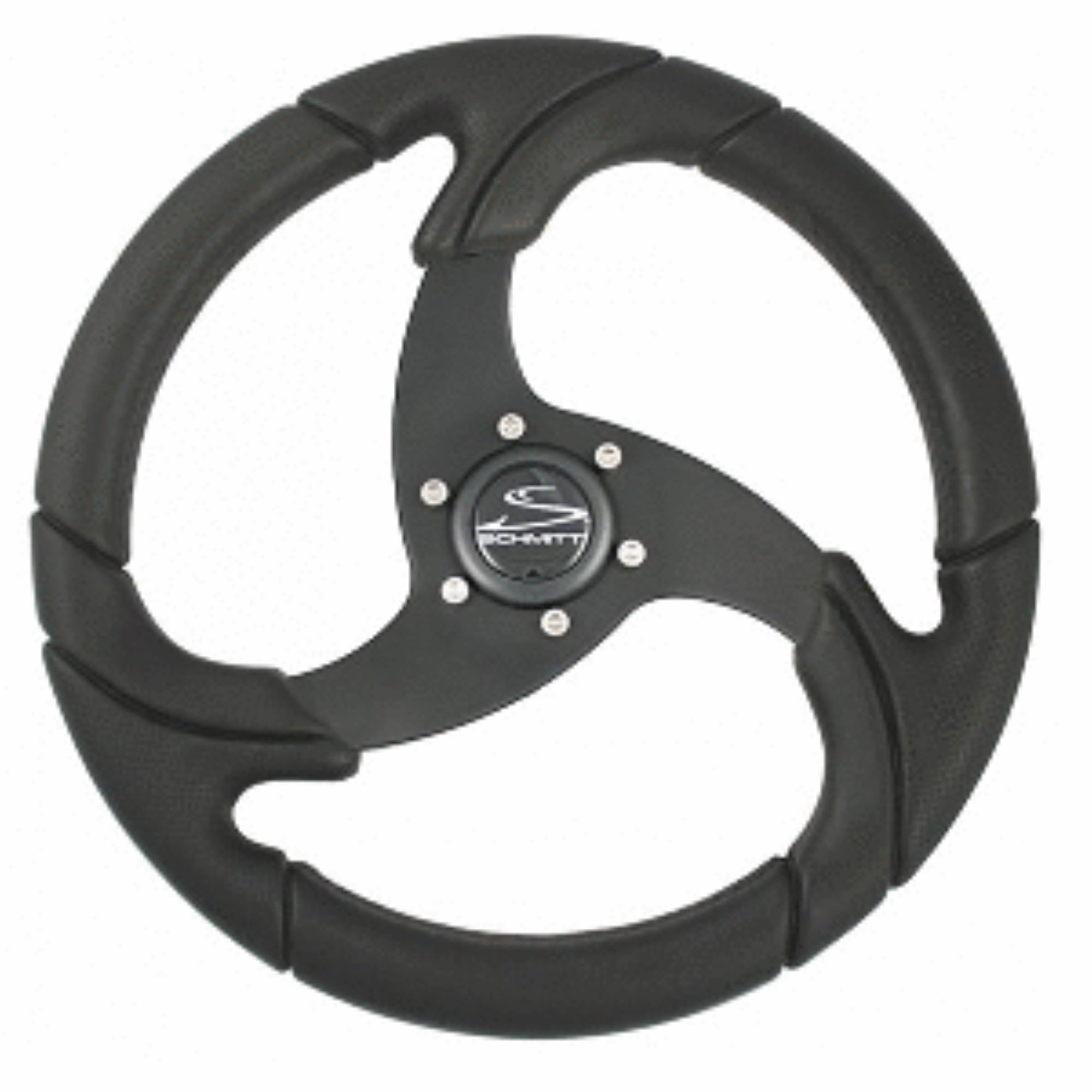 Schmitt Marine Folletto Wheel  14.2' Black 3/4' Tapered Shaft