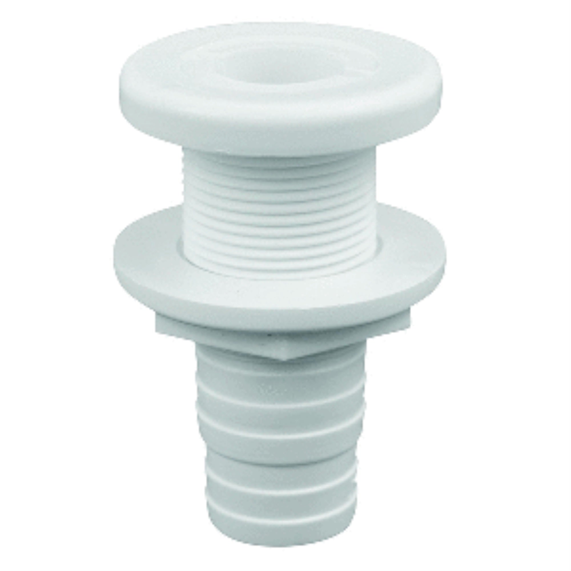 Attwood Plastic Thru-Hull Fitting 1 1/8' Id White