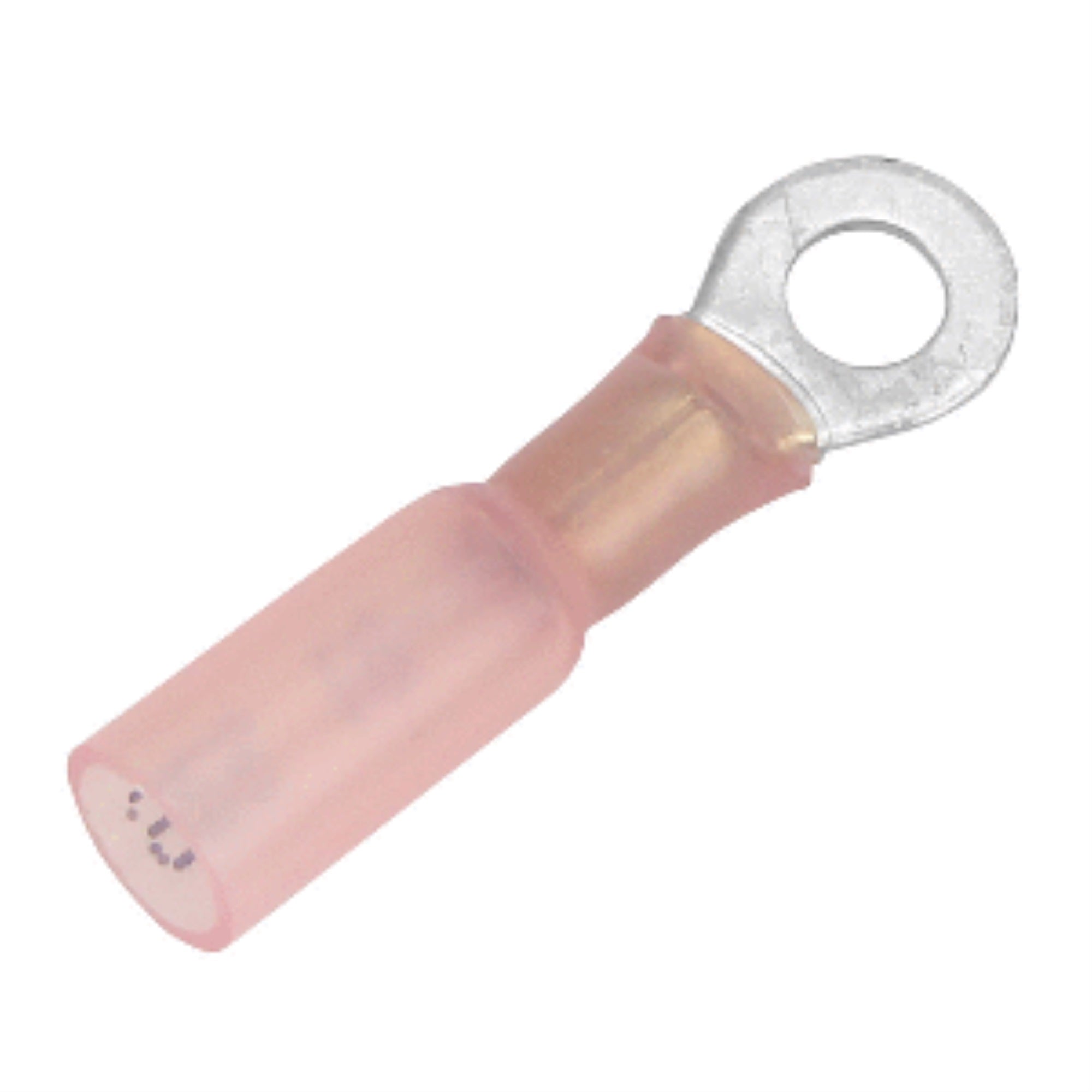 Pacer 22-18 #8 Heat Shrink Ring Terminal 25 Pc