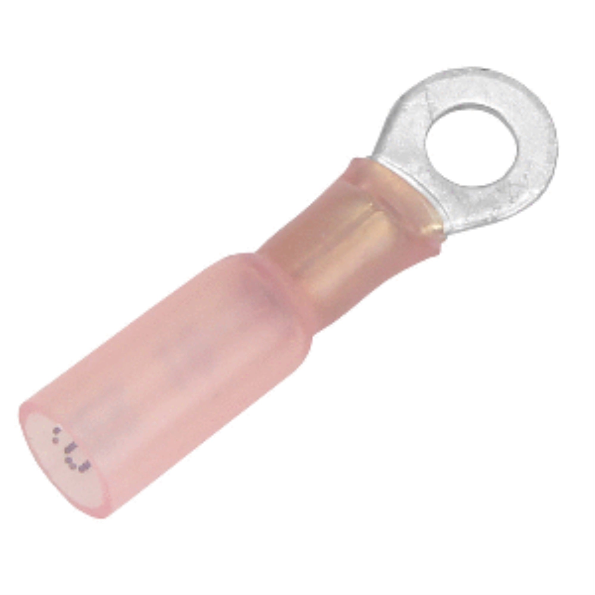 Pacer 22-18 #10 Heat Shrink Ring Terminal 25 Pc