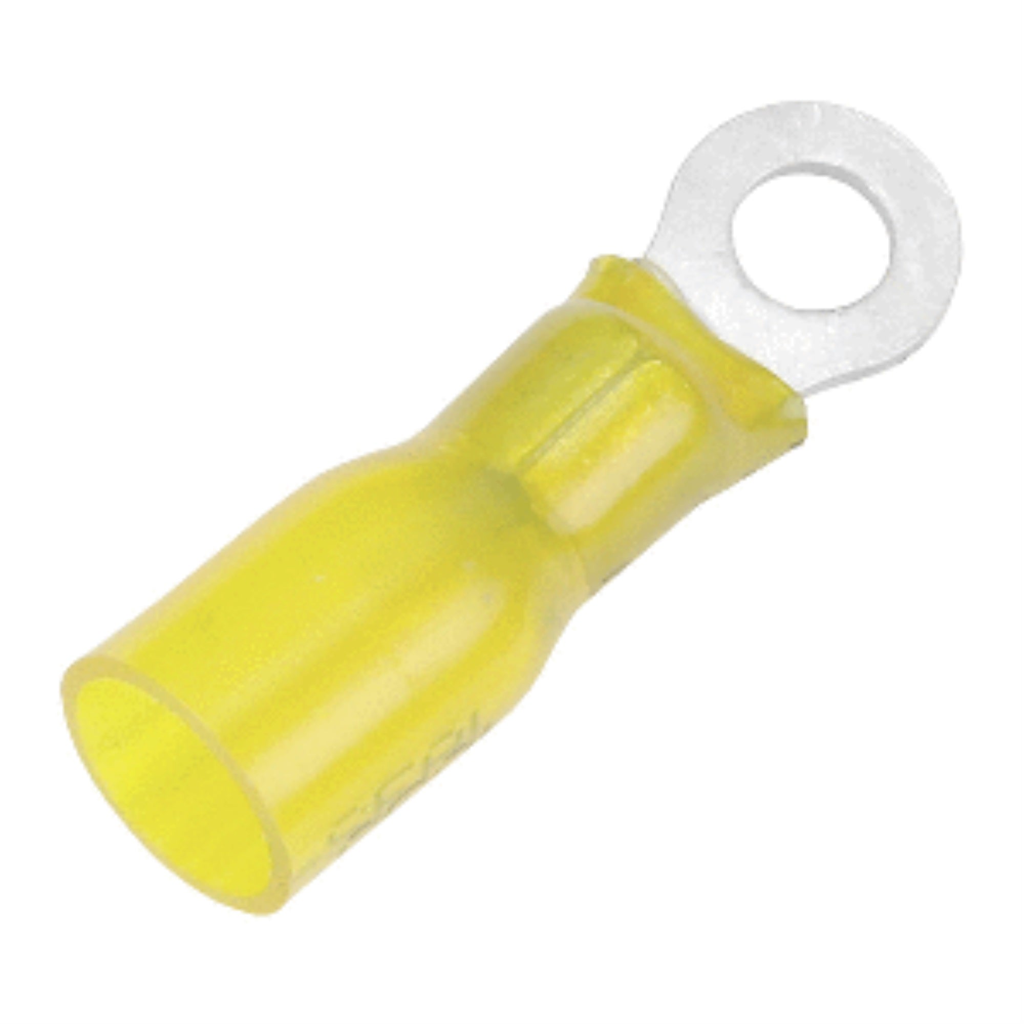 Pacer 12-10 #8 Heat Shrink Ring Terminal 25 Pc