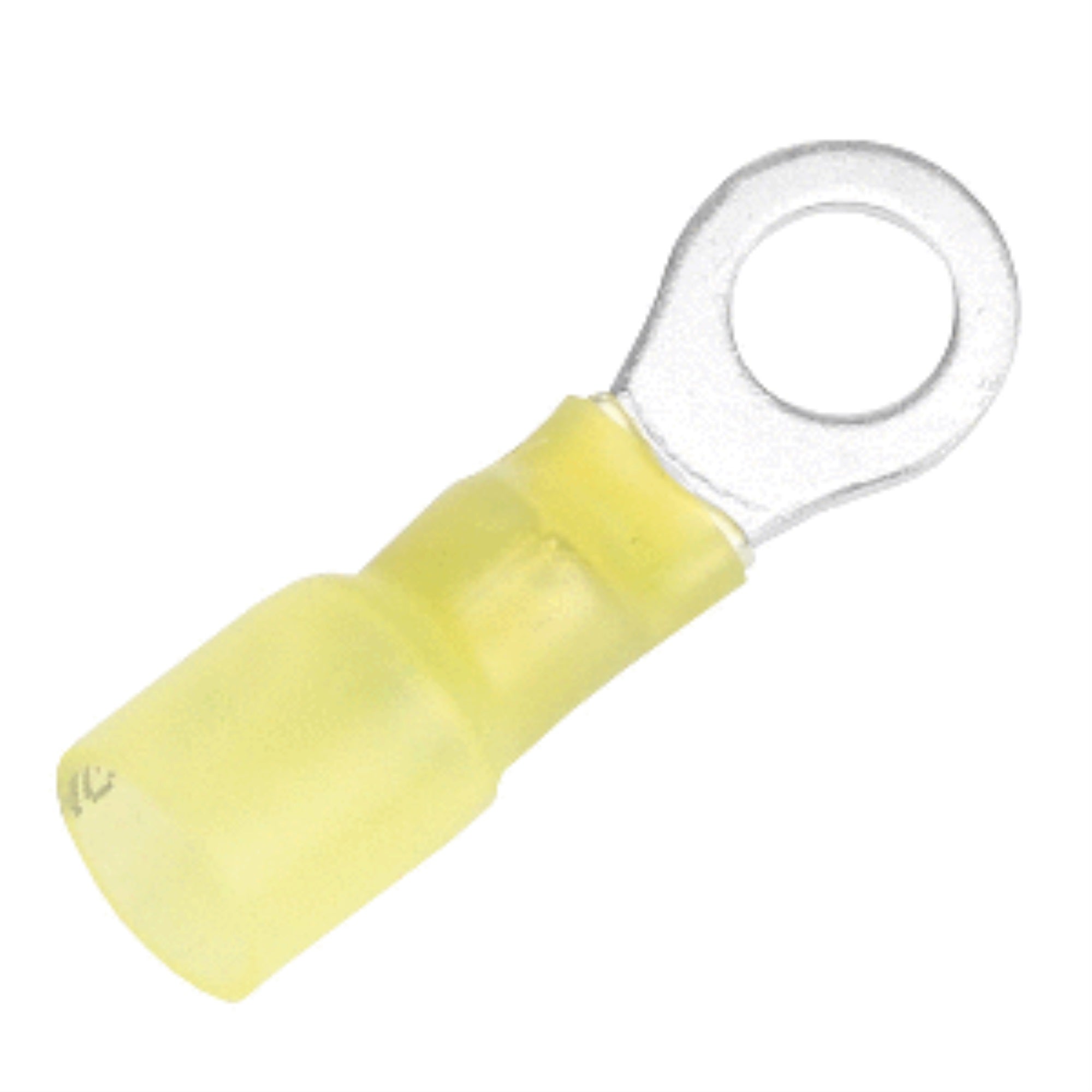 Pacer 12-10 1/4' Heat Shrink Ring Terminal 100 Pc