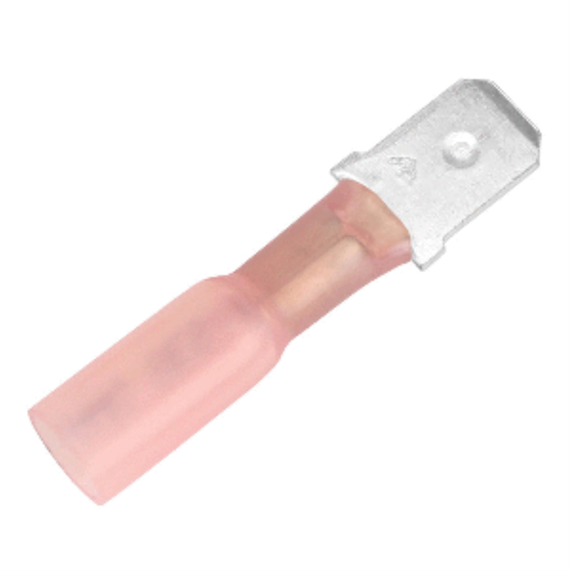 Pacer 22-18 Heat Shrink Male Disconnect 100 Pc