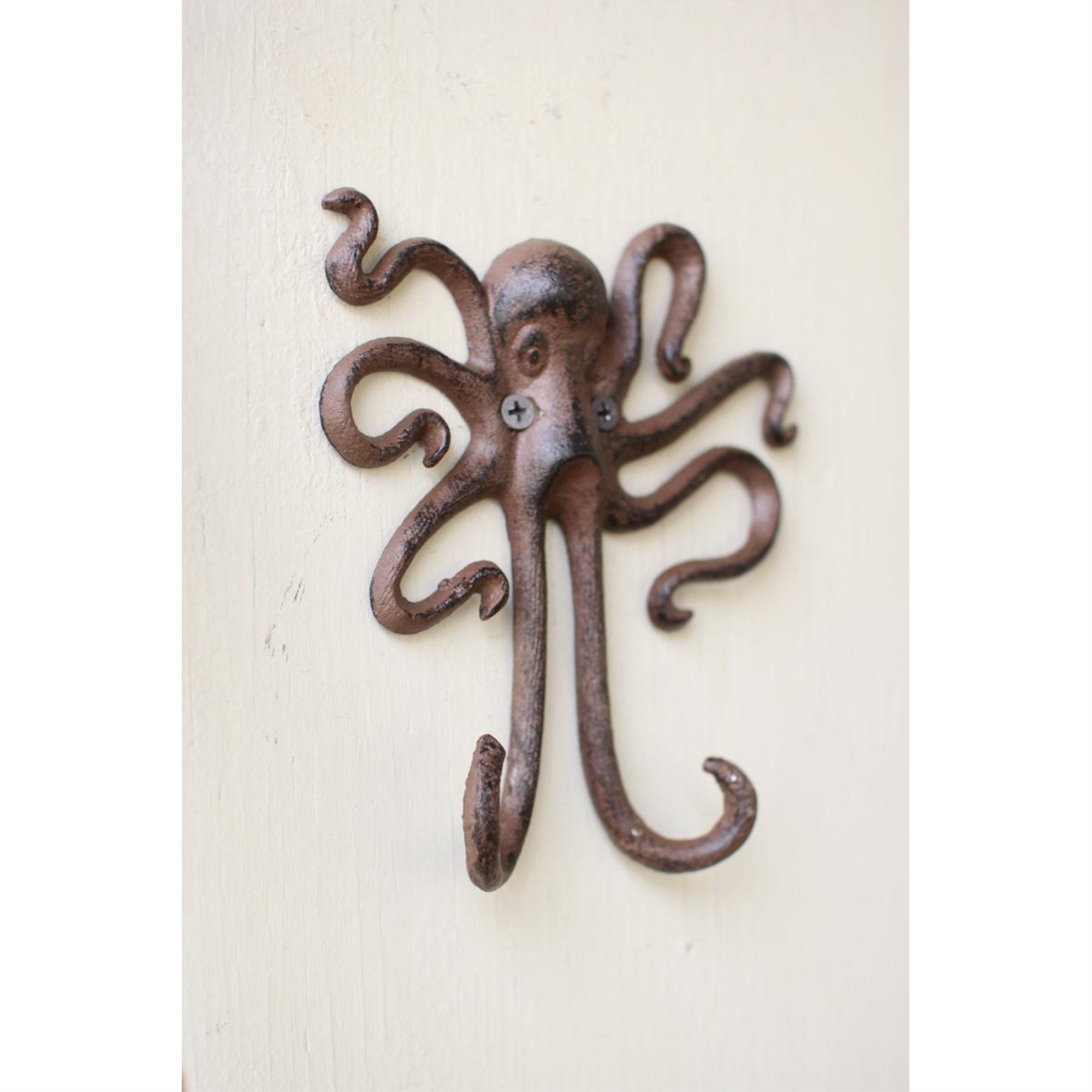 Cast Iron Octopus Wall Hook
