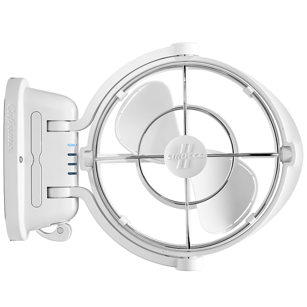 Caframo Sirocco Ii 12-24V 3-Speed 7' Gimbal Fan White