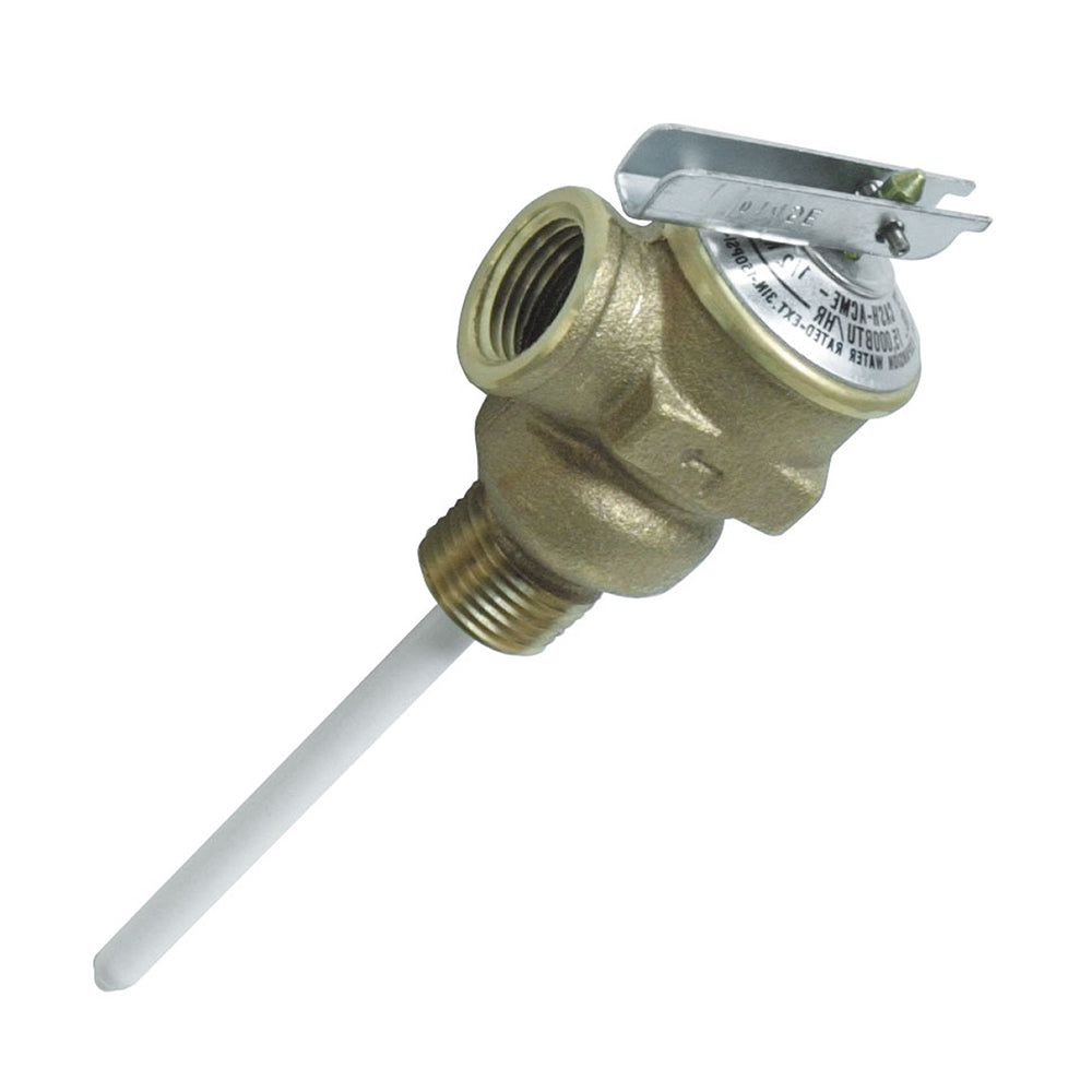 Camco 1/2' Temperature And Pressure Relief Valve 4' Probe