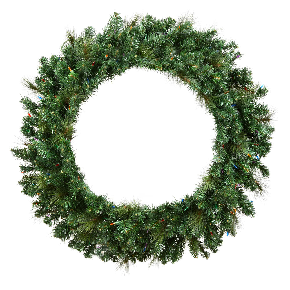 Vickerman 42” Mixed Brussels Pine Wreath 375T - D172542