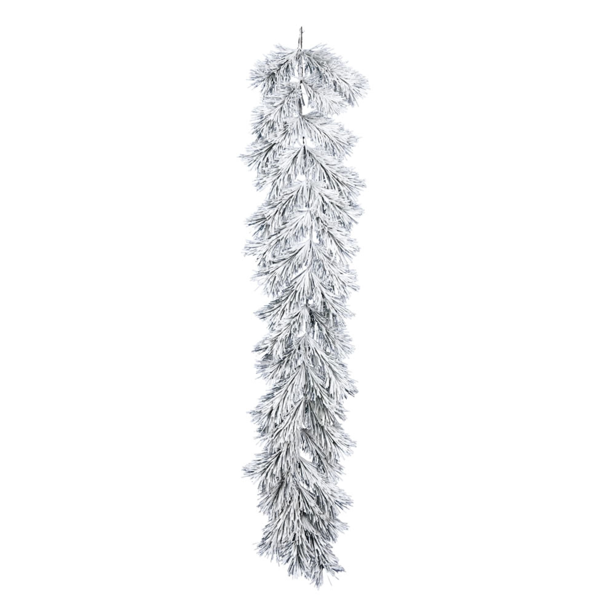 6' Frosted Beckett Pine Garland 60Tips